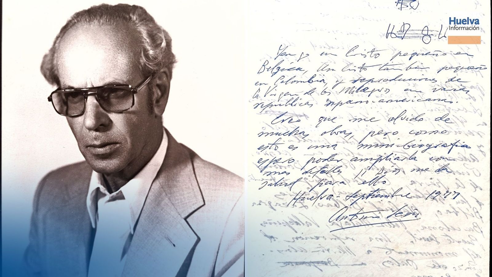 Documentos inéditos de Antonio León Ortega.