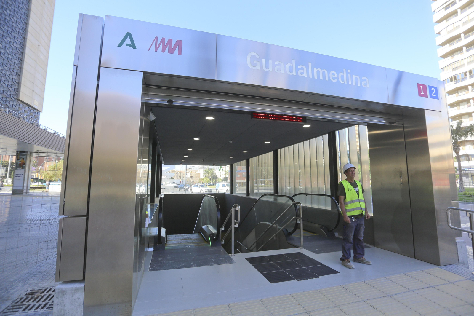 El Metro al Centro de Málaga: fotos de las estaciones Atarazanas y Guadalmedina El Metro al Centro de Málaga: fotos de las estaciones Atarazanas y Guadalmedina