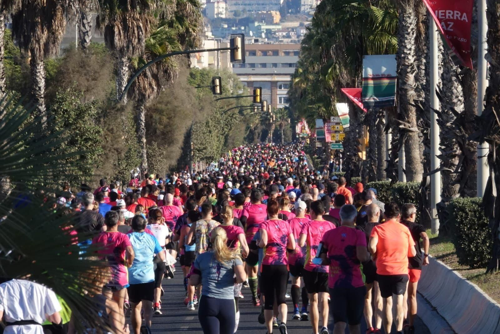 Las fotos de la Media Maratón de Málaga 2021