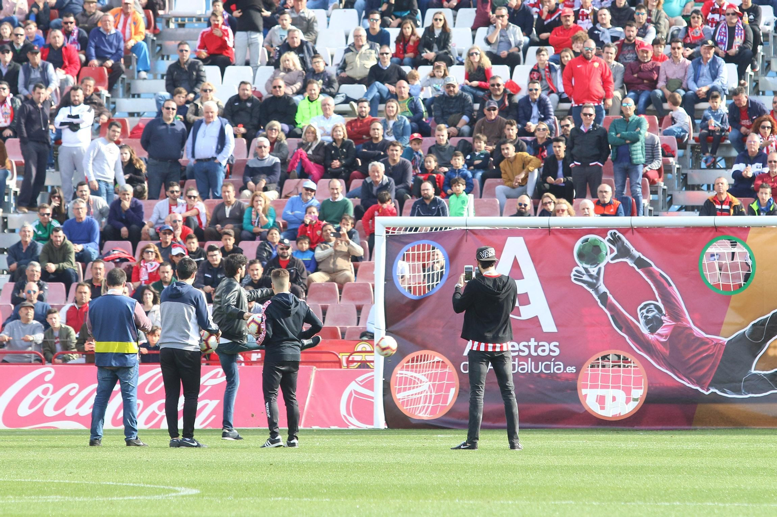 Las imágenes del Almería-Rayo Majadahonda