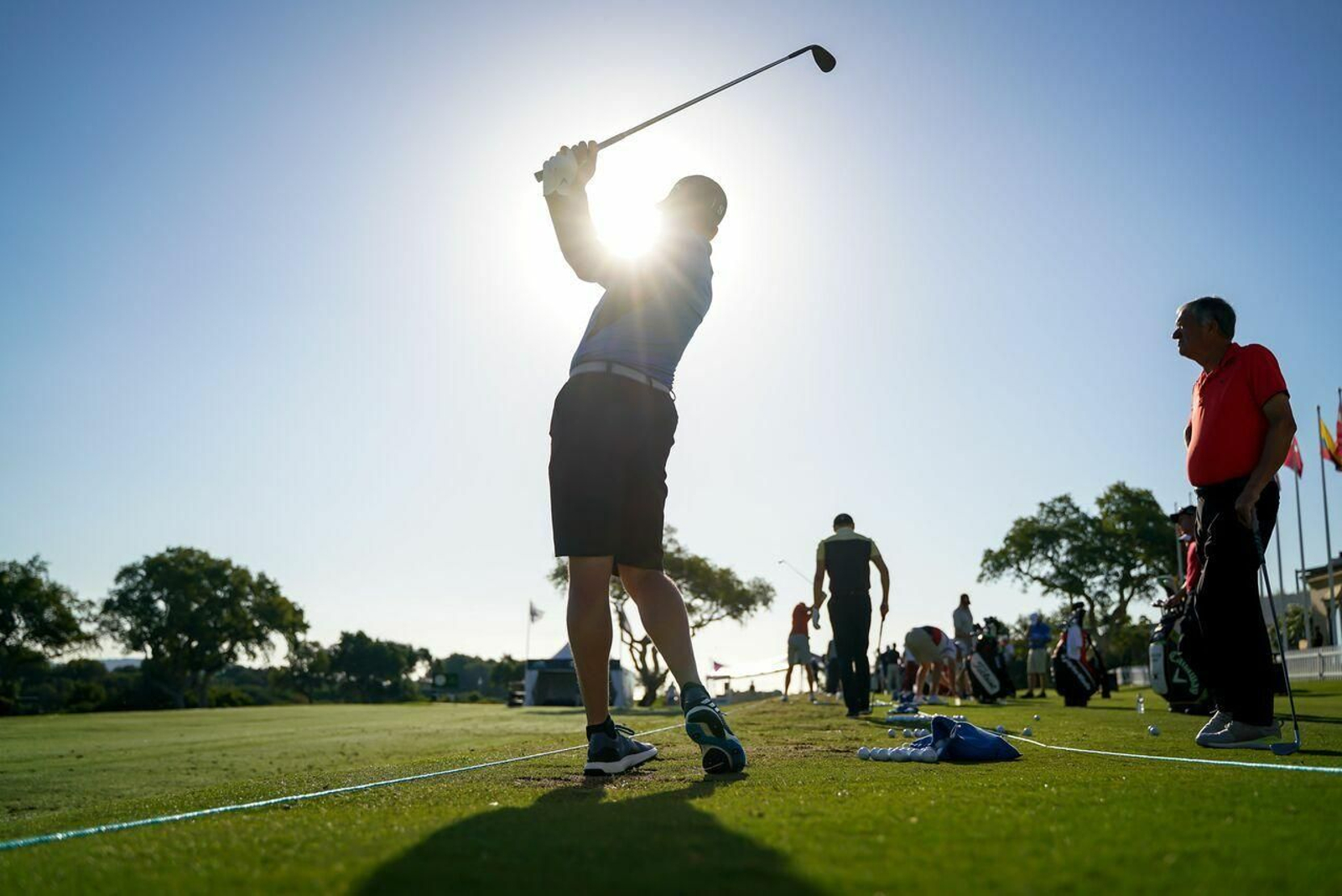 La fiesta de los españoles en Valderrama