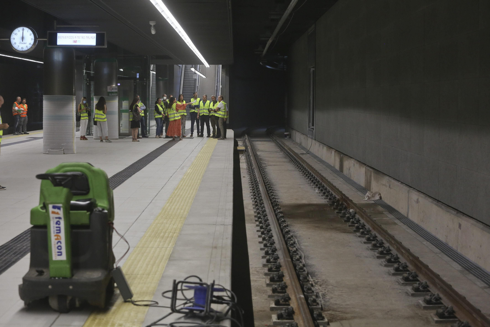 El Metro al Centro de Málaga: fotos de las estaciones Atarazanas y Guadalmedina El Metro al Centro de Málaga: fotos de las estaciones Atarazanas y Guadalmedina