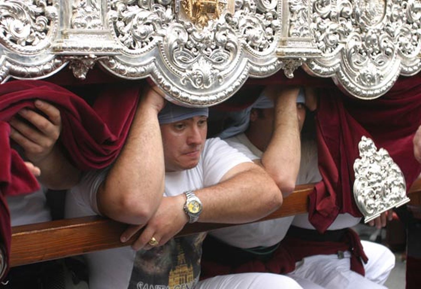 Santa Genoveva en procesión