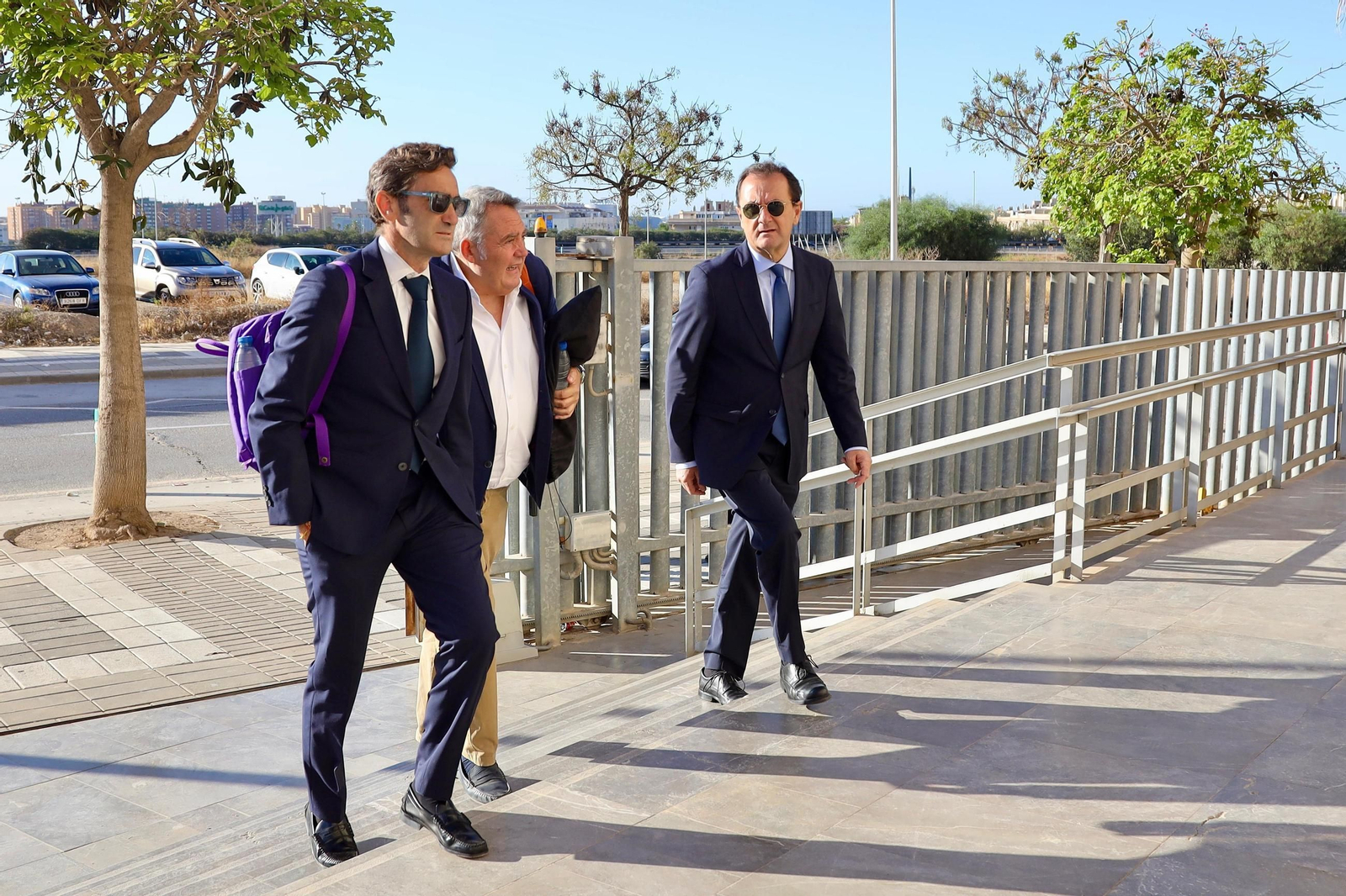 Las fotos del juicio Málaga-BlueBay por el caso camisetas