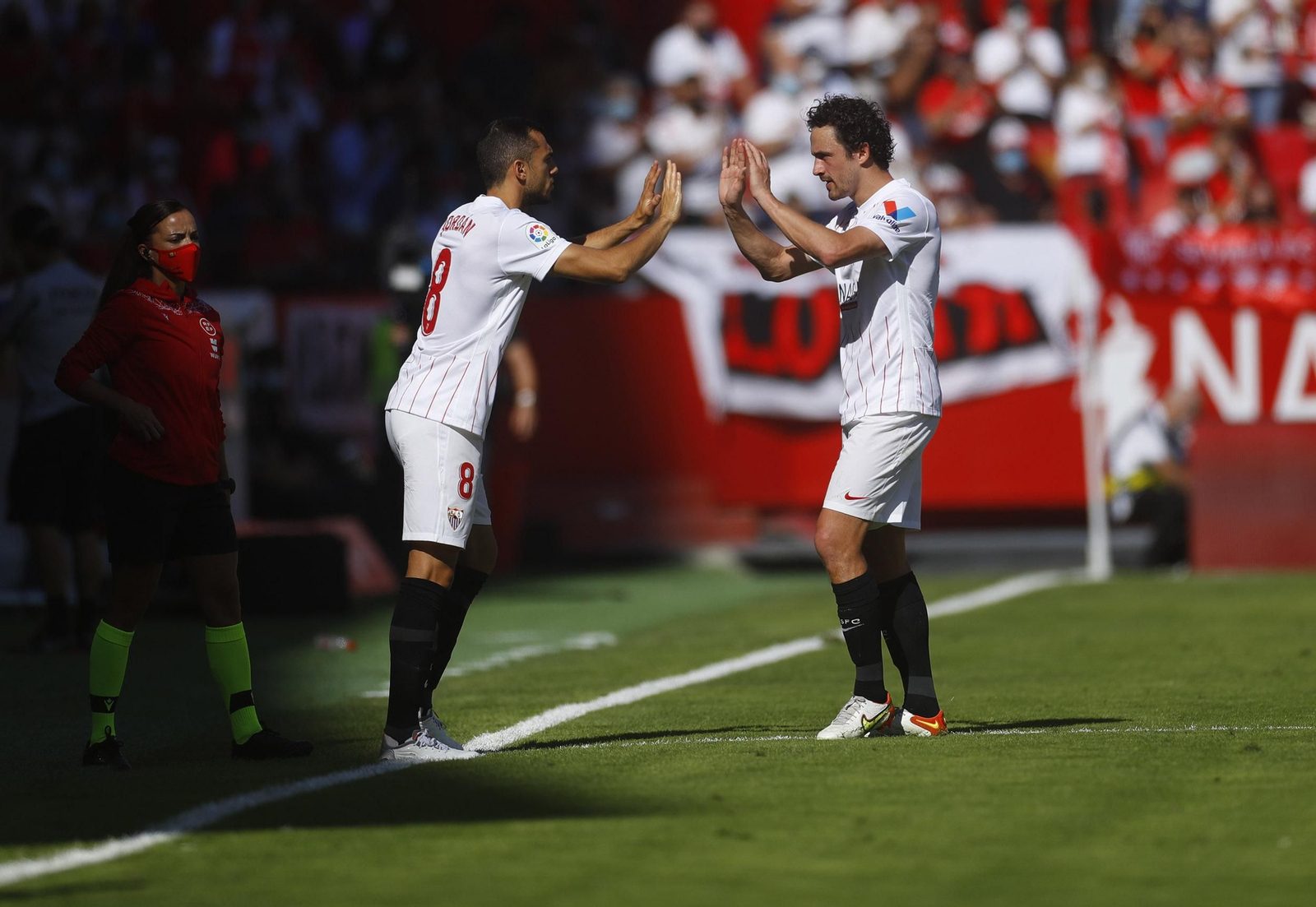 Las imágenes del Sevilla-Levante