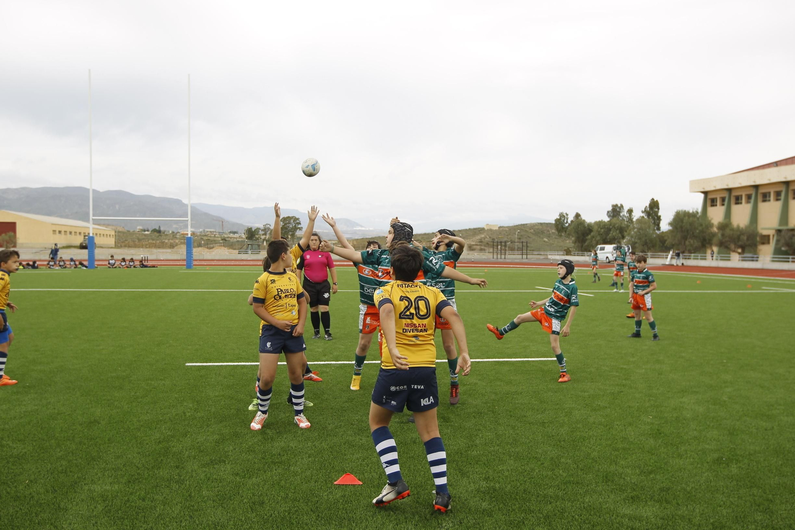 Fotogalería rugby sub-12 andaluz en la Base de La Legión. Viator (Almería)
