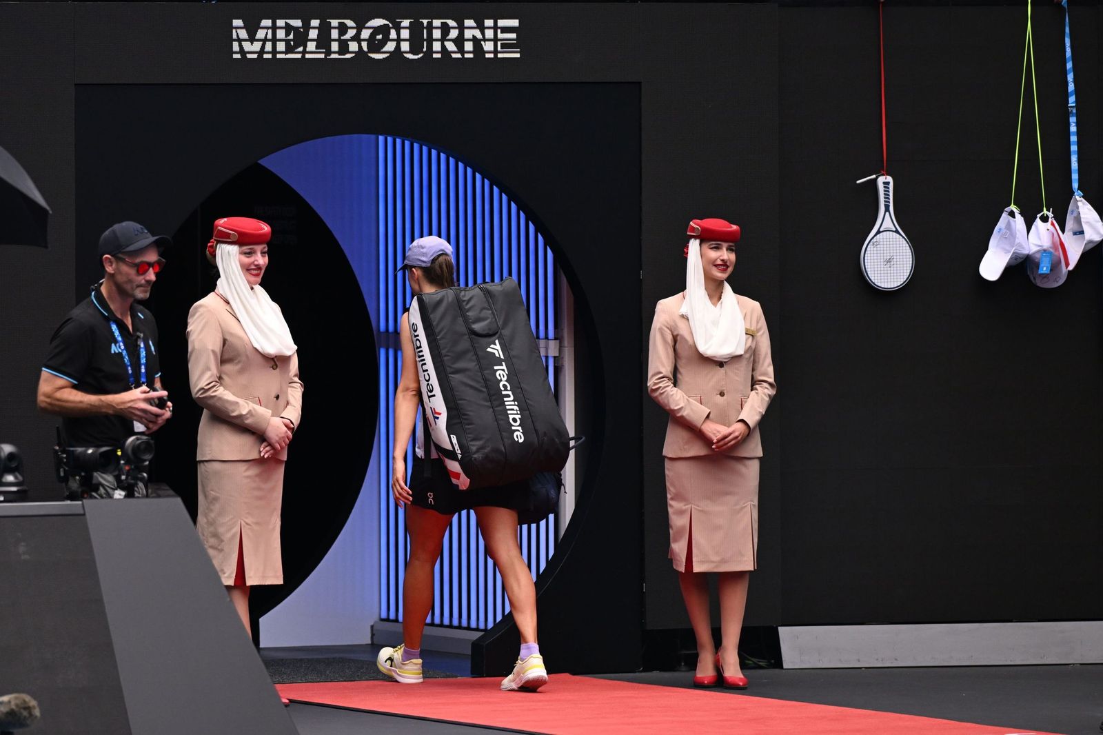 Las fotos de la retirada de Musetti ante Djokovic y del resto de cuartos de final