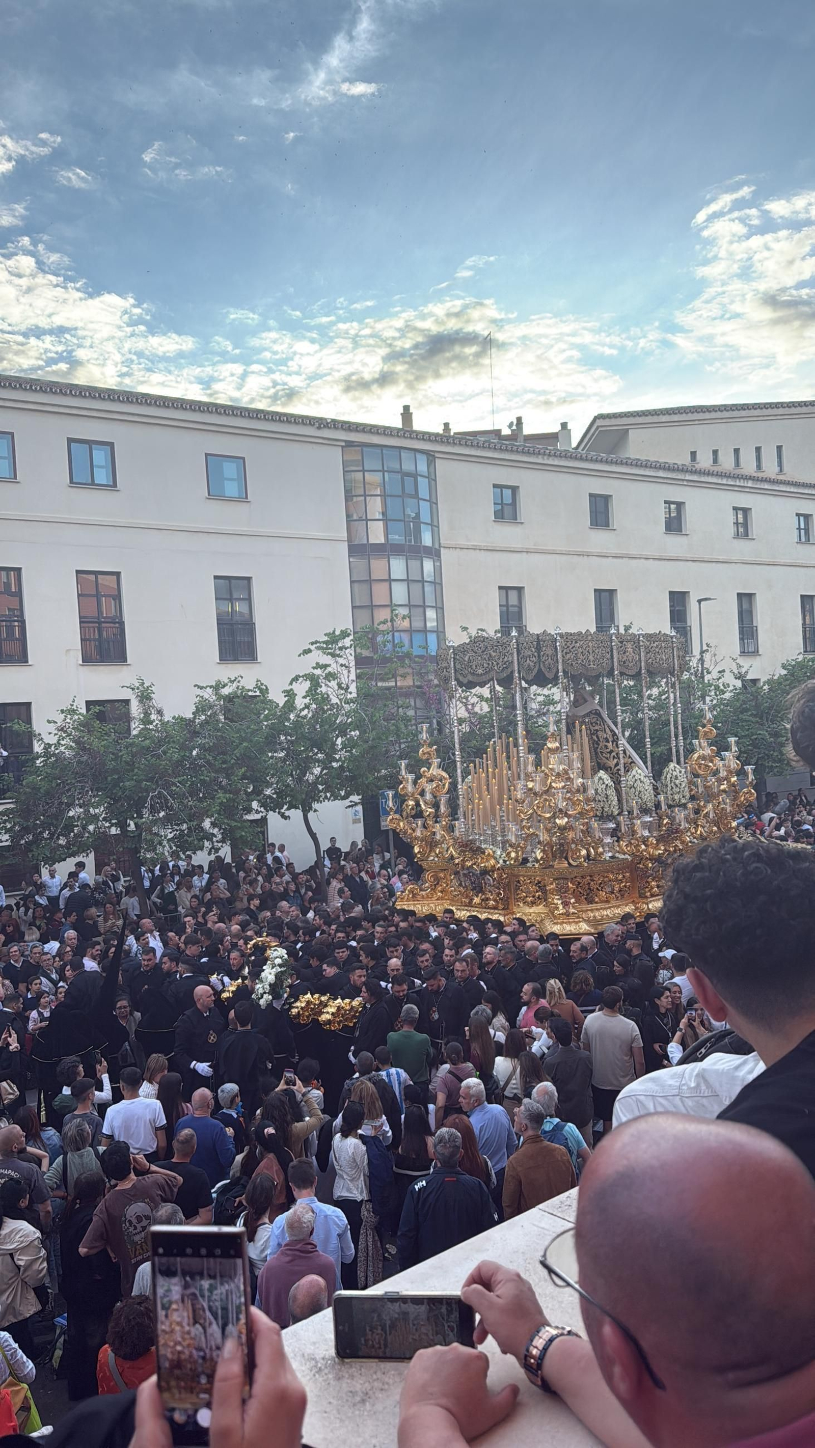 Mena en su procesión del Jueves Santo en Málaga, en fotos