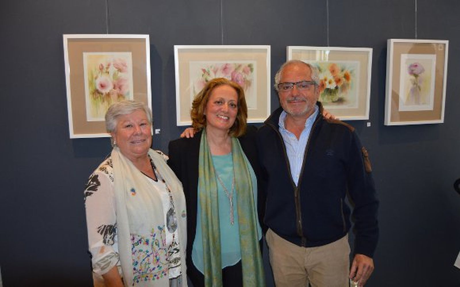 Julia Román, Rosa Quintero y Diego Barón.

Foto: Ignacio Casas de Ciria