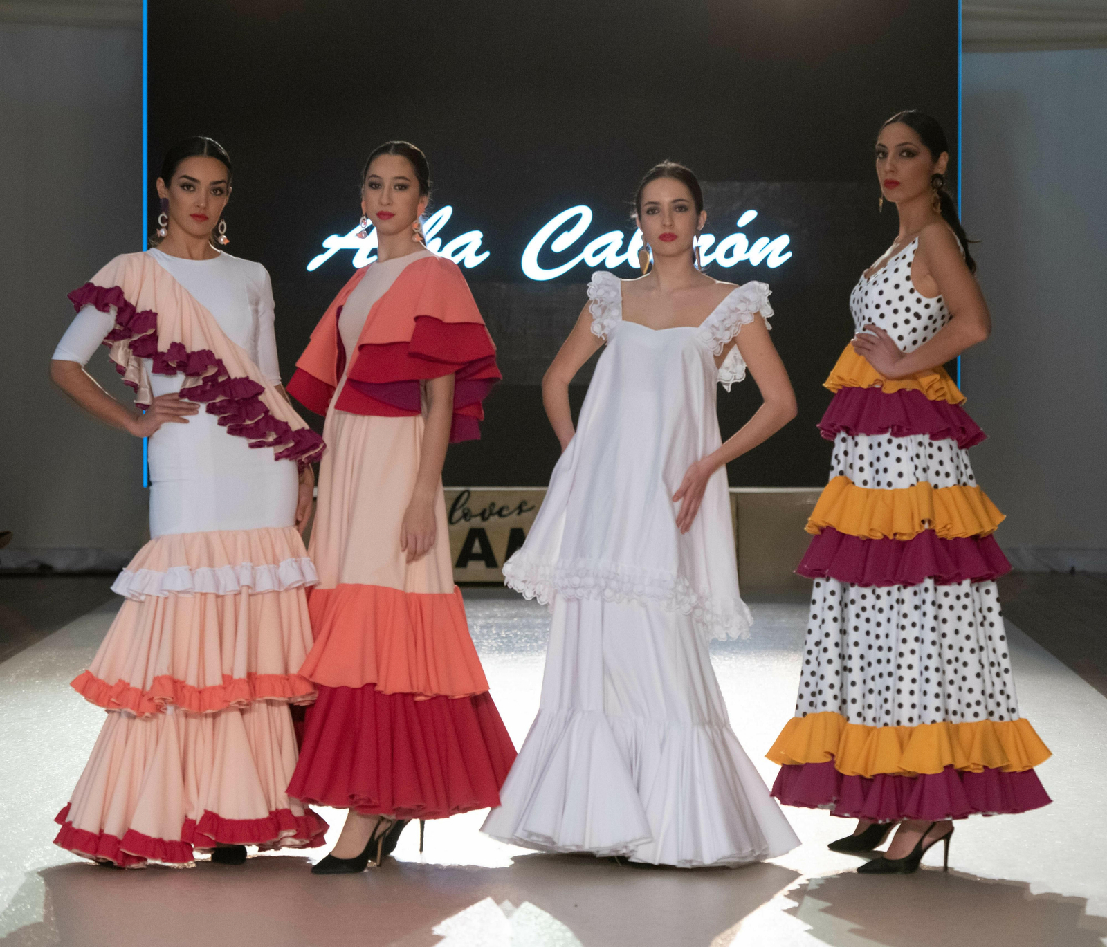 Desfile de Alba Calderón en Lepe Loves Flamenco 2020