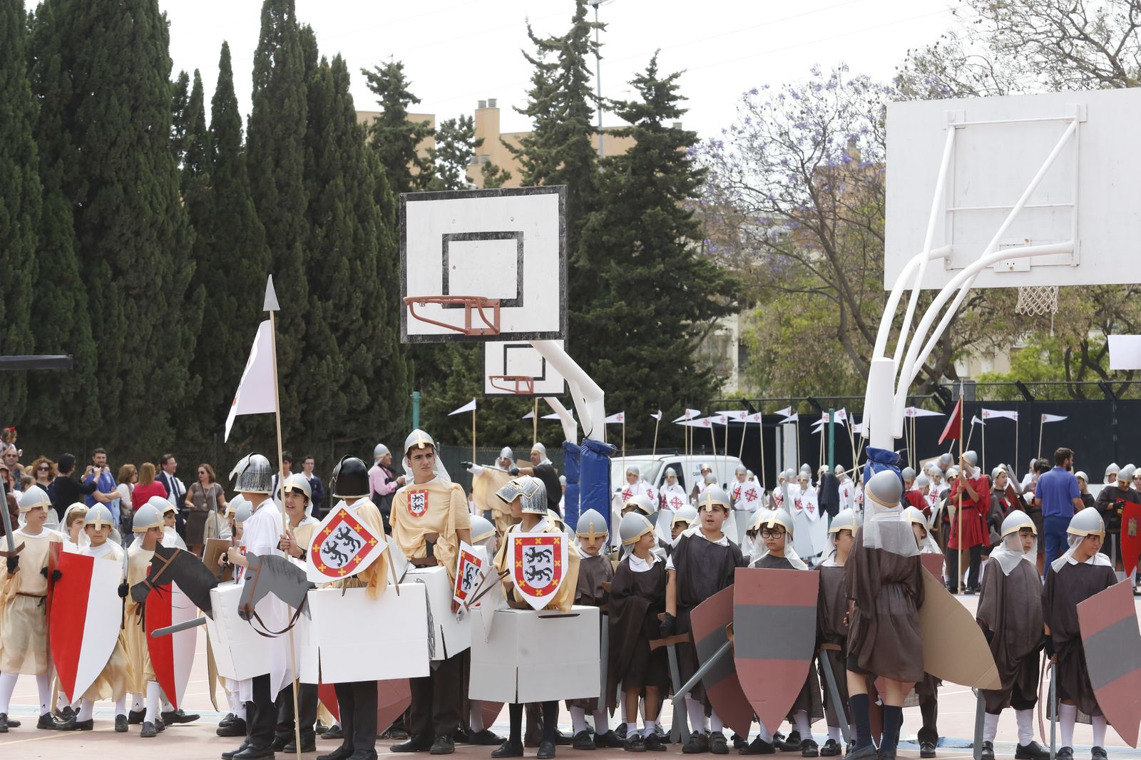 La Batalla de las Navas de Tolosa escenificada por los alumnos de El Romeral