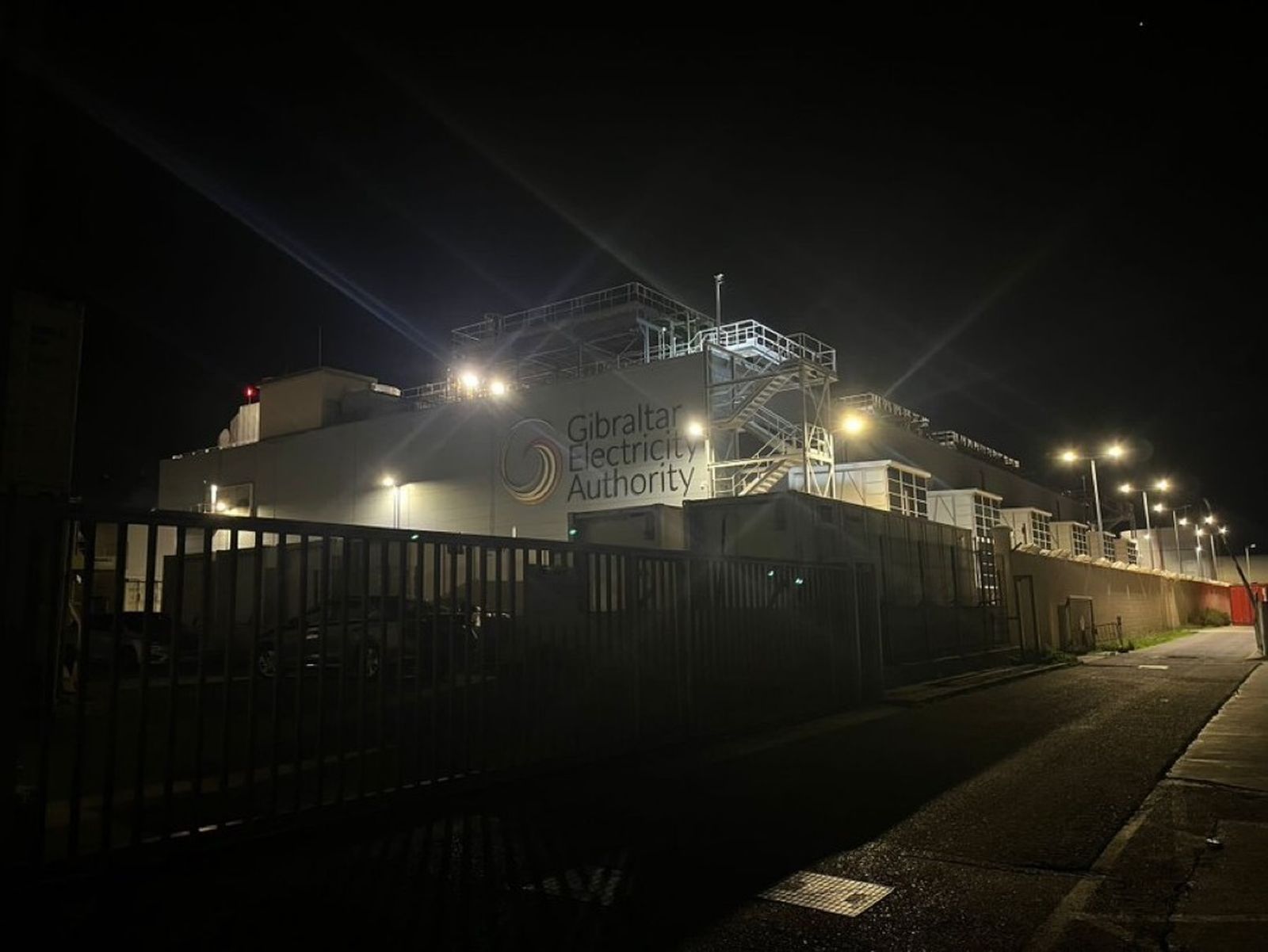 North Mole Power station.