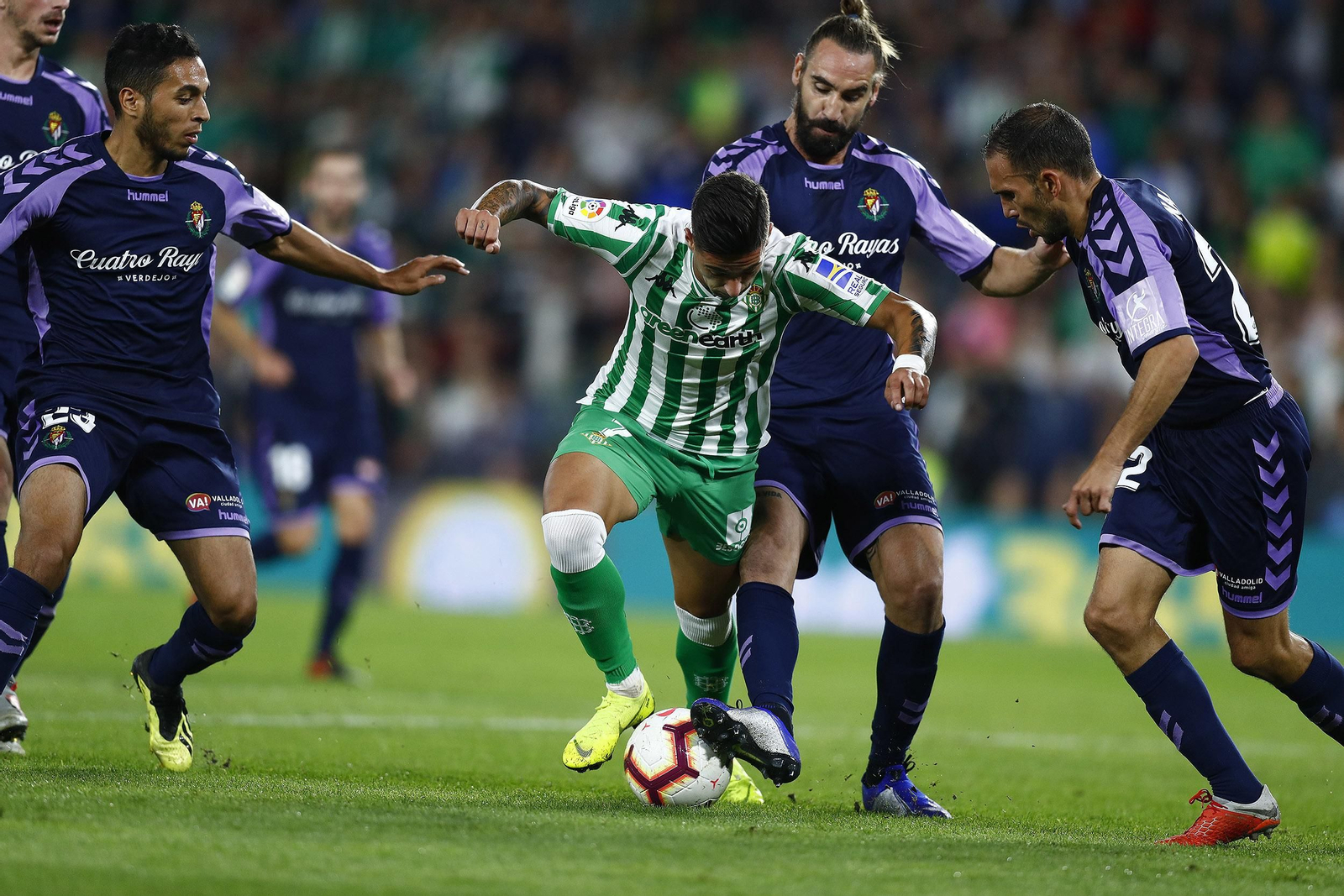 Las imágenes del Betis-Valladolid