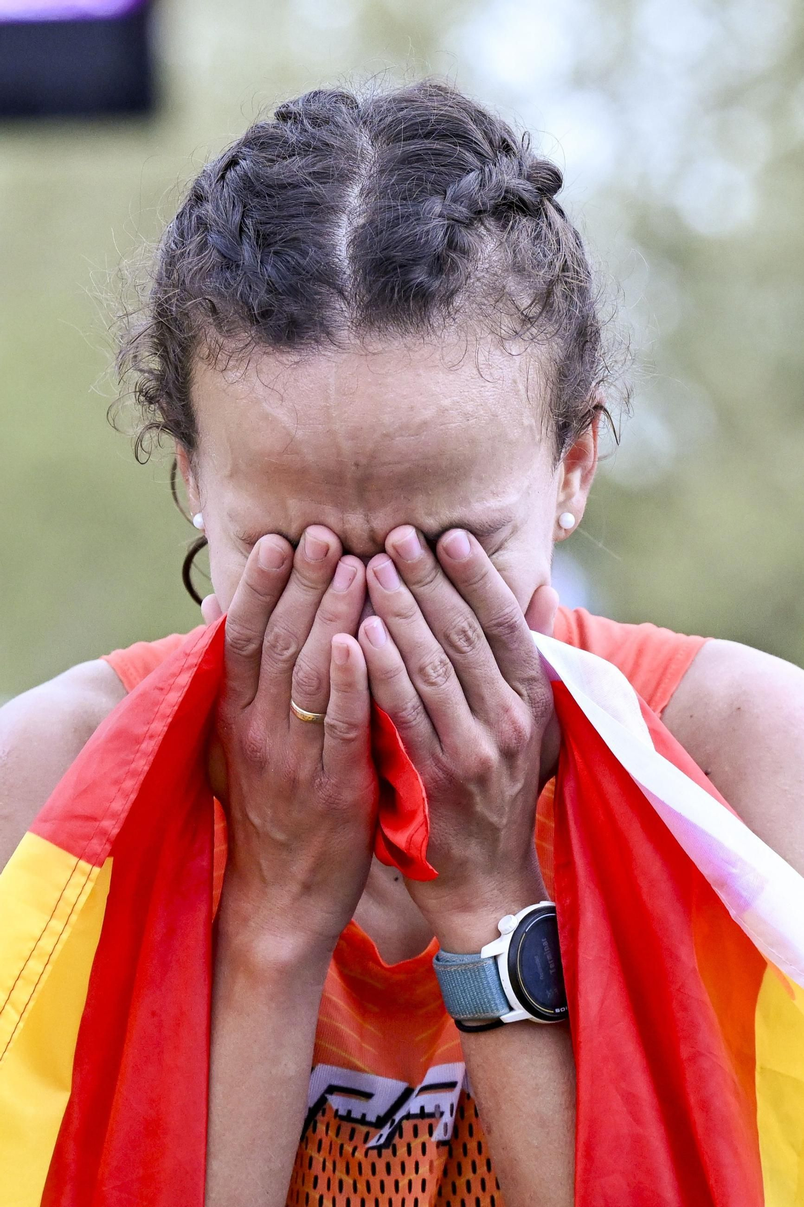 Las mejores fotos del histórico oro de Fátima  Ouhaddou en el Campeonato de Europa de maratón