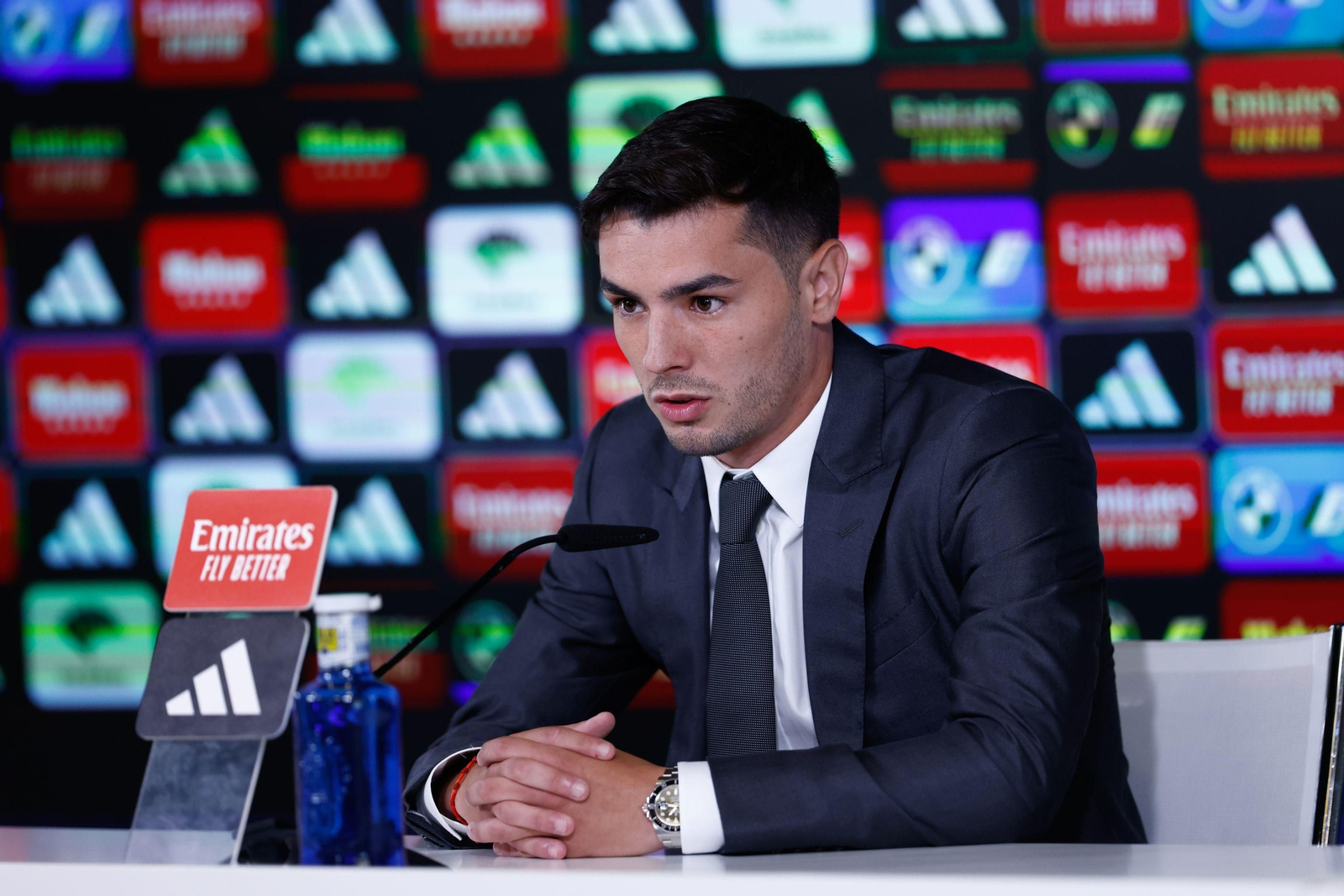 El regreso de Brahim Díaz al Real Madrid, en fotos