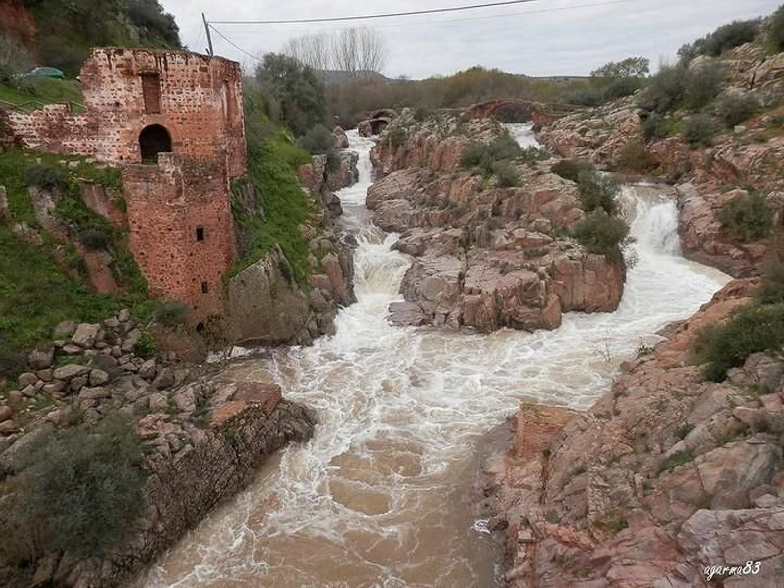 Las cascadas de El Piélago en Linares