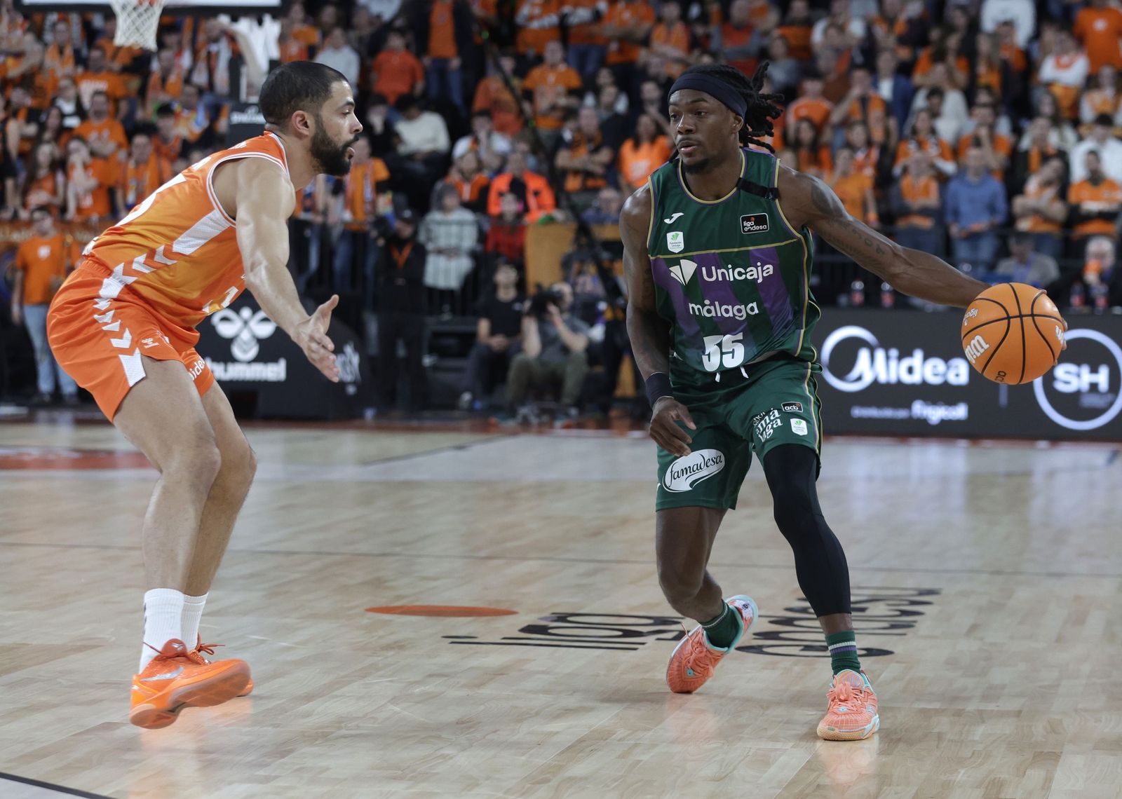 El Valencia Basket-Unicaja, en fotos