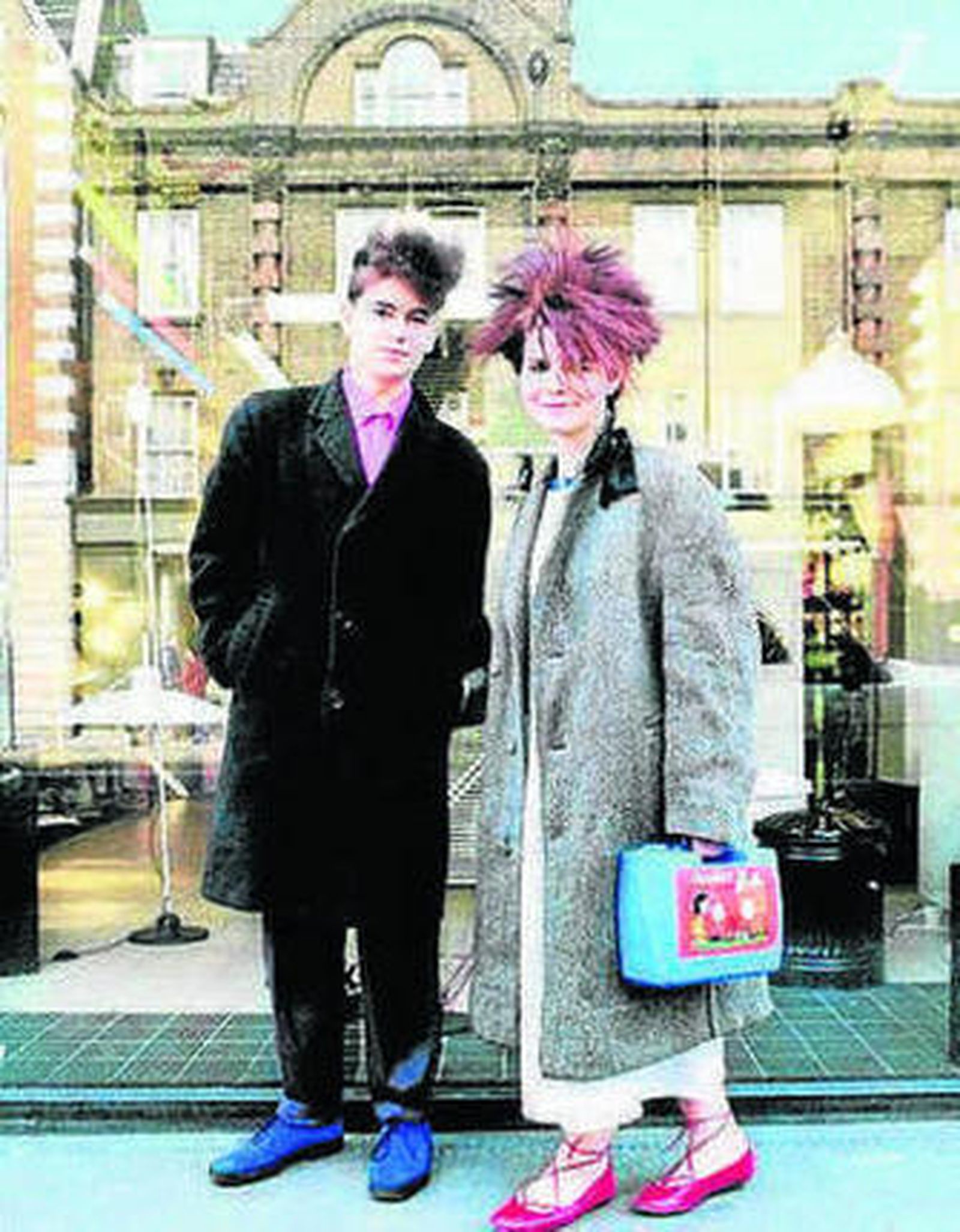 Pareja en King's Road.