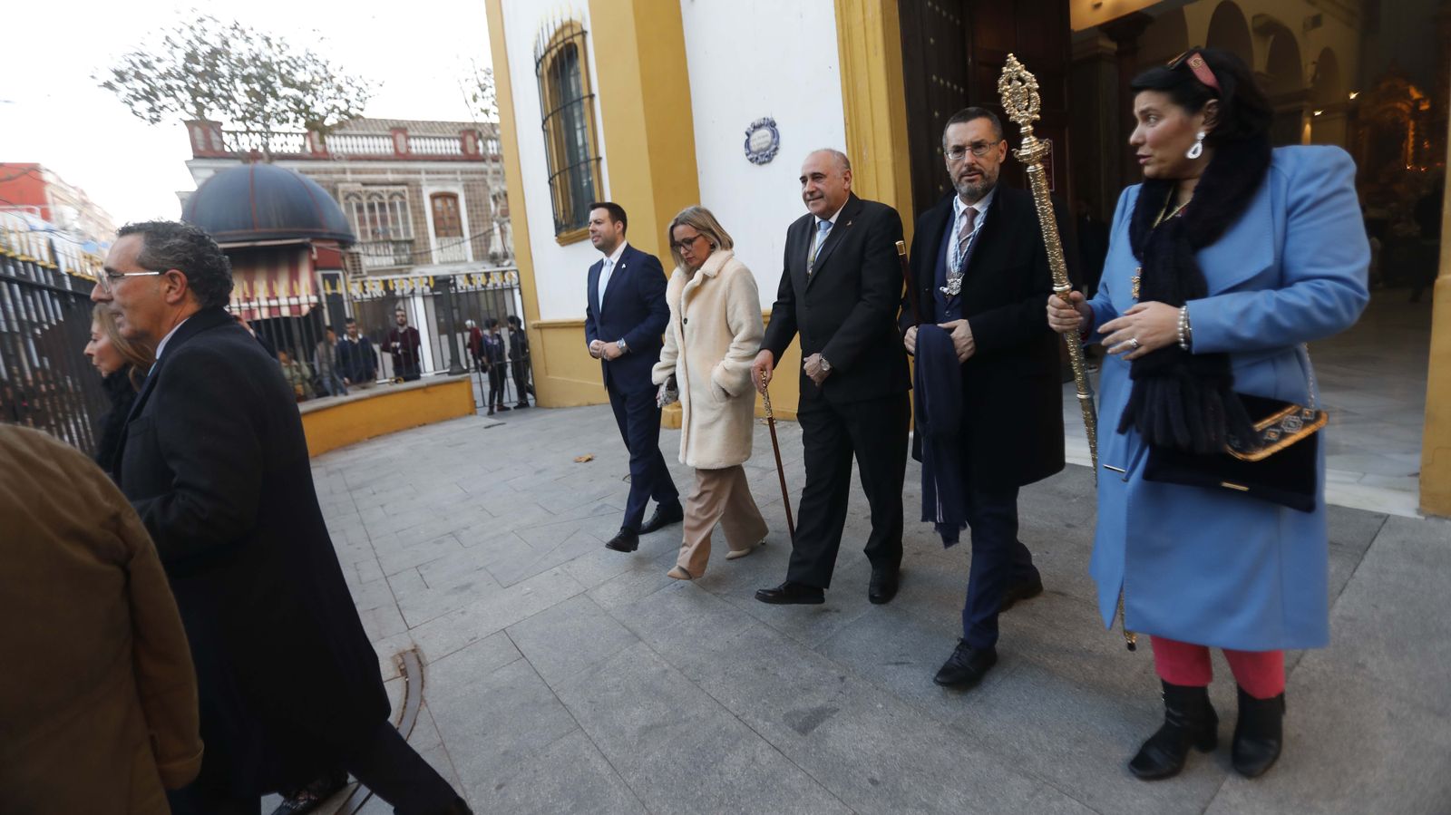 Las fotos de la procesión de la Inmaculada Concepción por las calles de la Línea