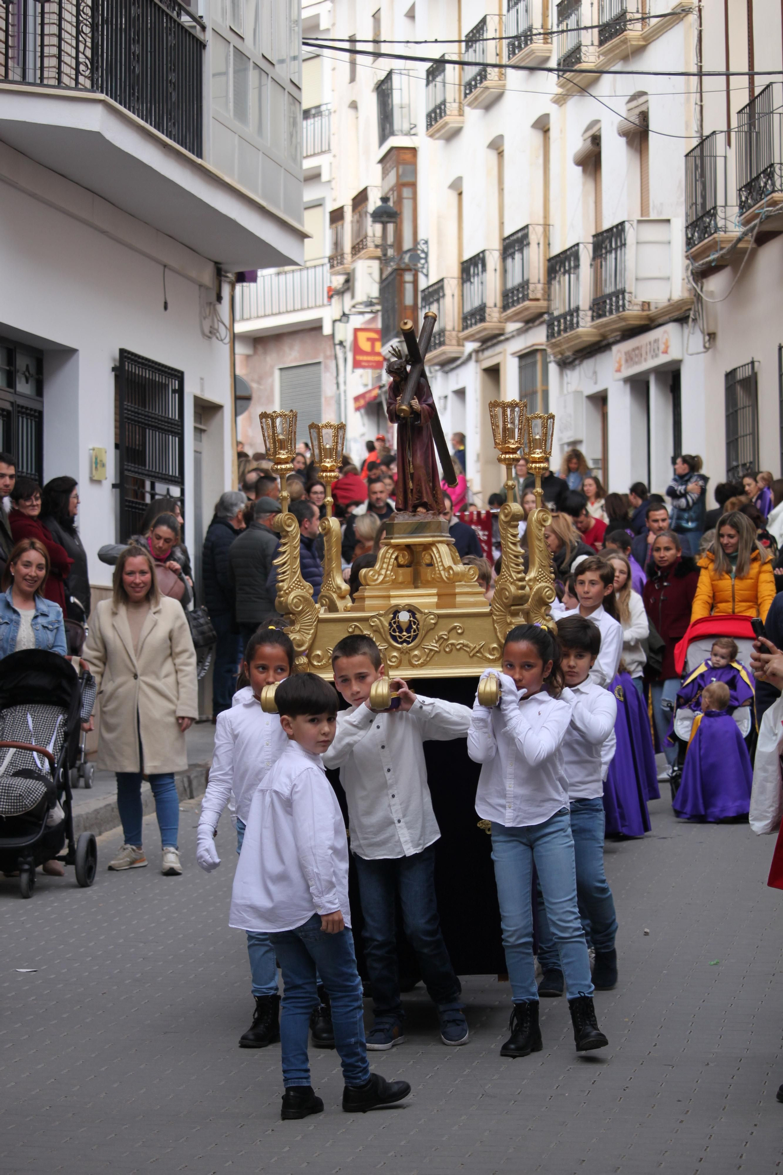 La procesión infantil de Vélez Rubio, en imágenes