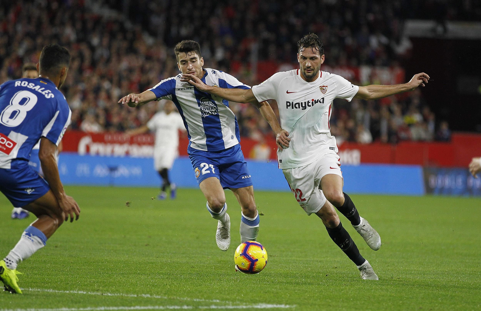 Las imágenes del Sevilla-Espanyol