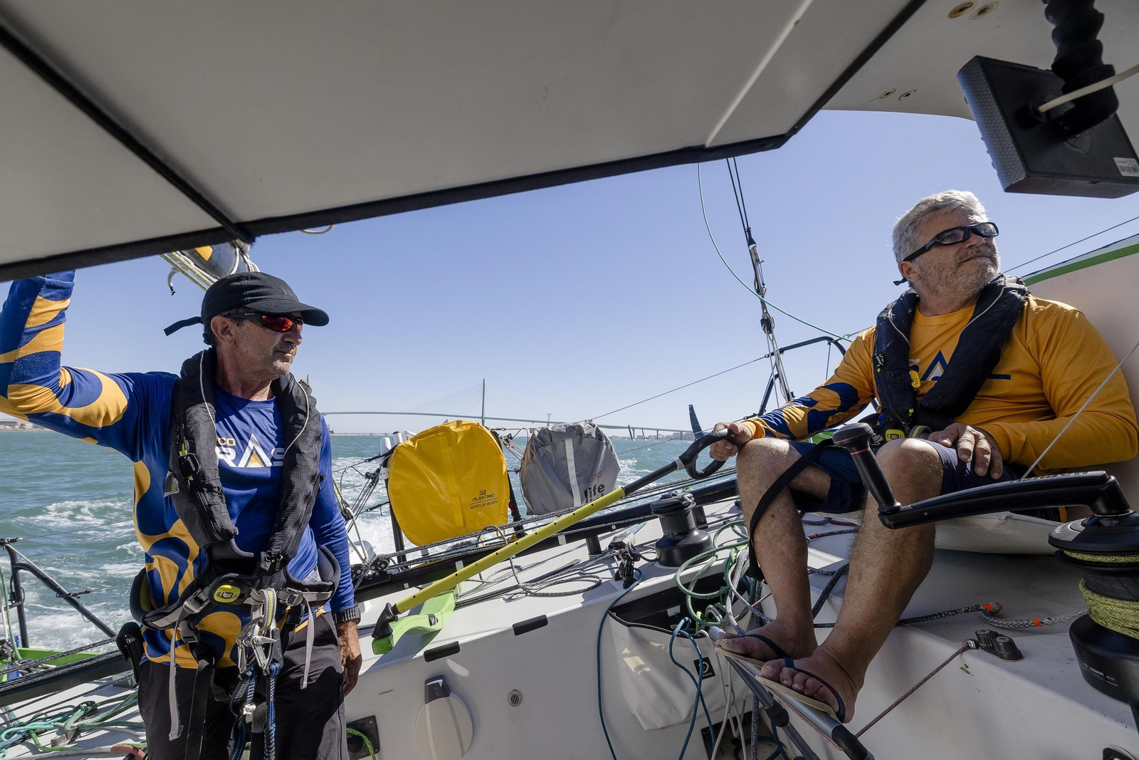 Las imágenes de la regata de patrocinadores de la Globe 40