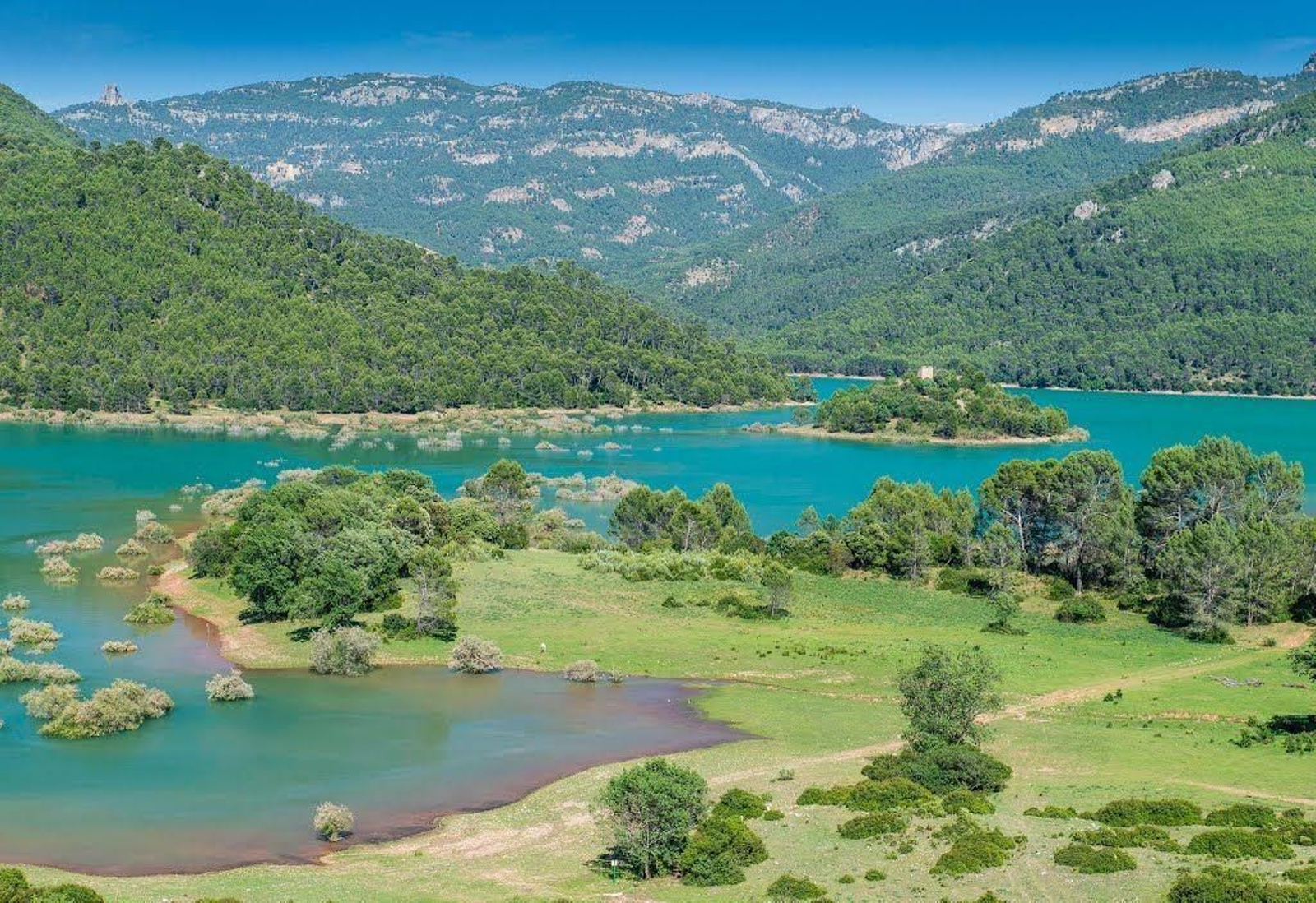 Vistas desde el mirador Félix Rodríguez de la Fuente