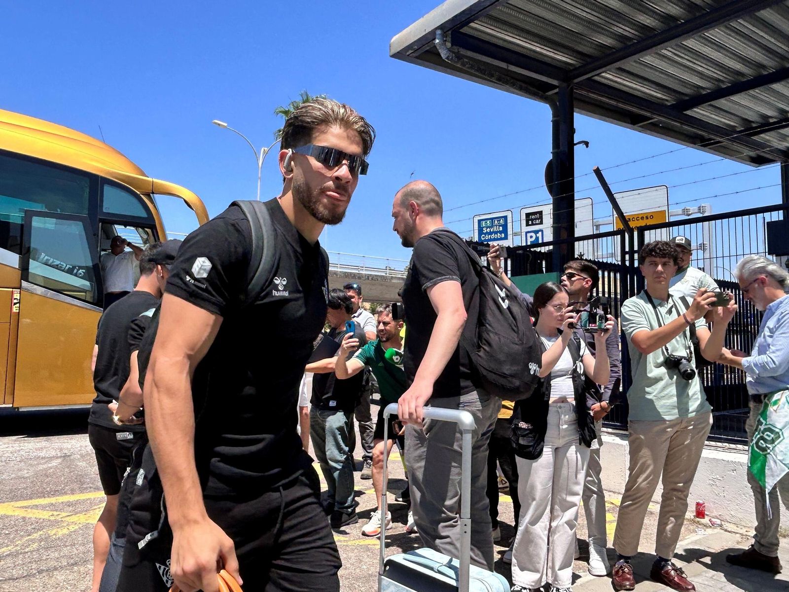 Las fotos del Betis en Breslavia