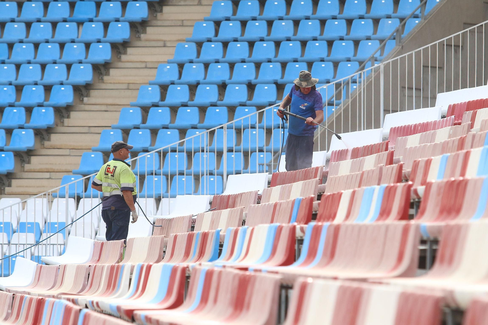 Al Almería le permiten 4.100 espectadores ante el Oviedo