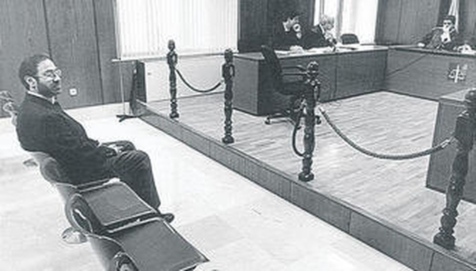 Serafín Núñez, durante el juicio del caso Puerto de la Plata en la Audiencia.