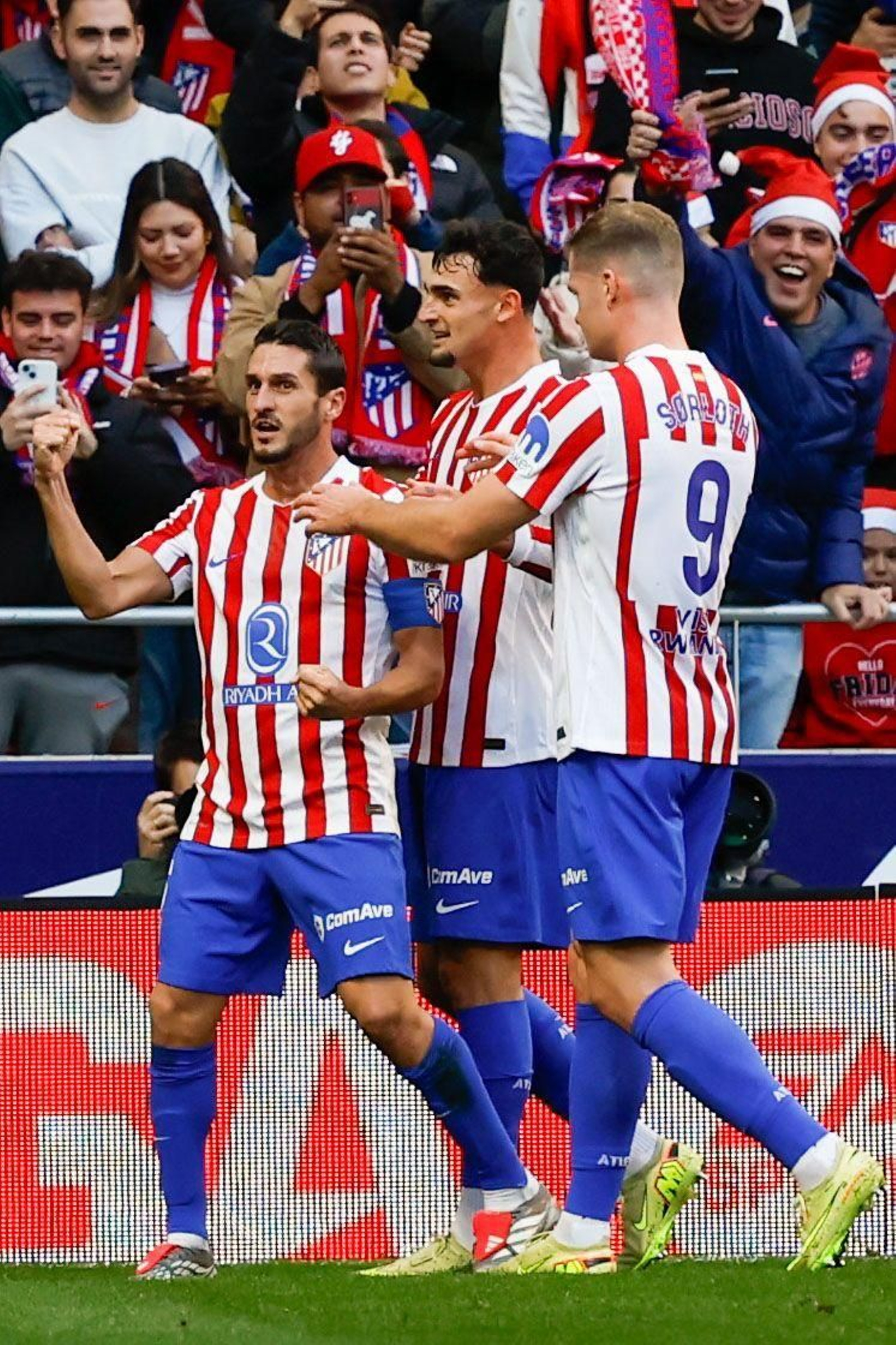 Las fotos del Atlético de Madrid -Valencia