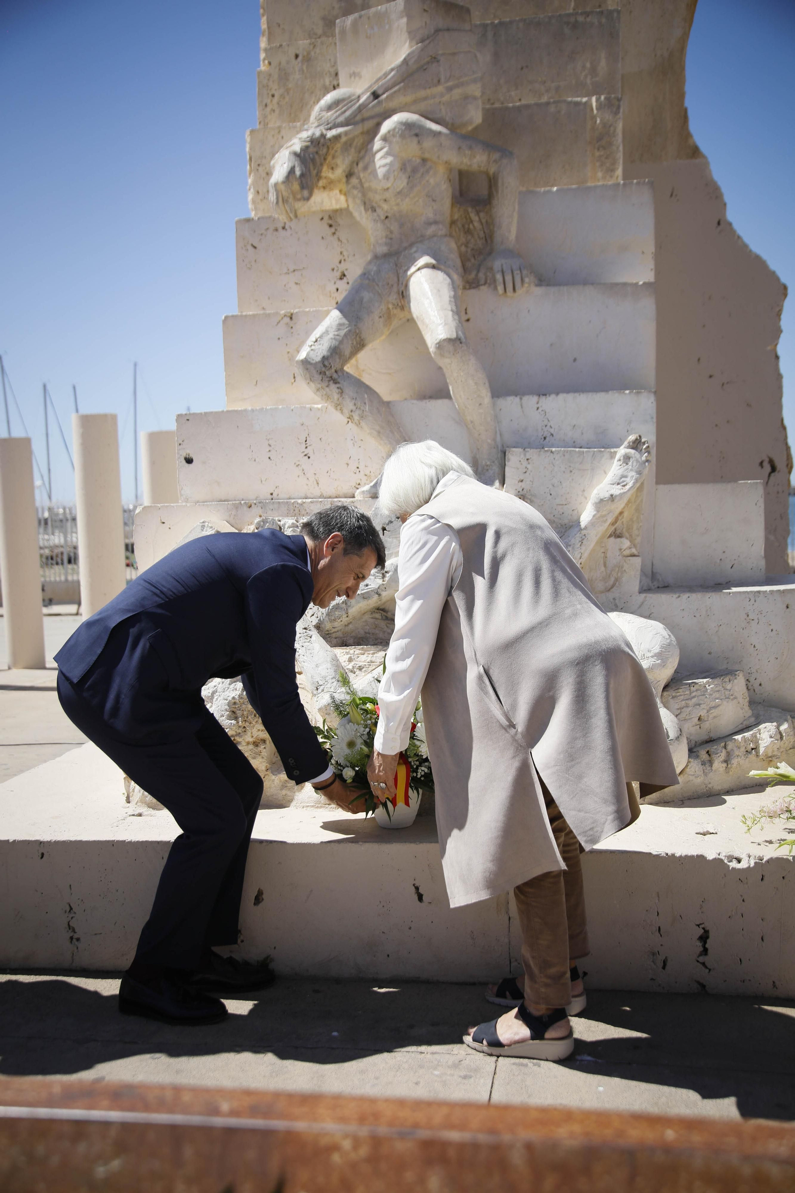 Acto de conmemoración a las víctimas del campo de concentración nazi de Mathausen, en imágenes
