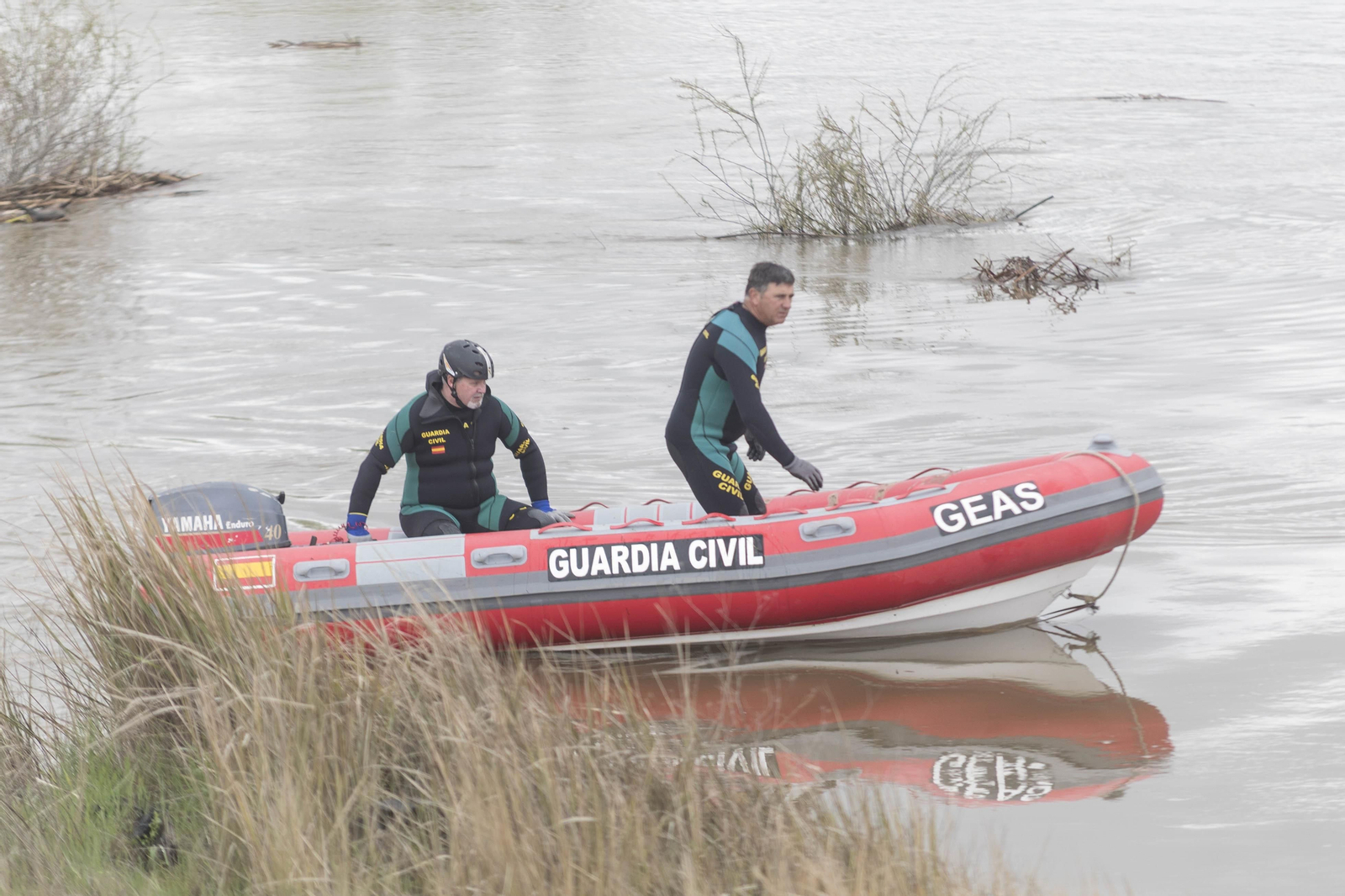 La búsqueda del guardia civil en Guillena