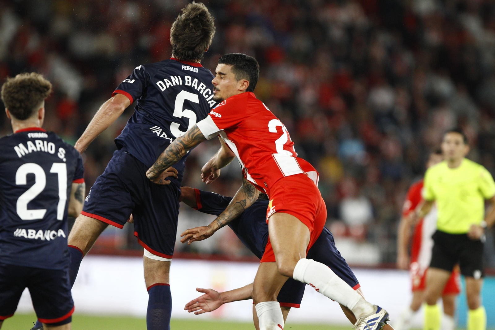 El partido U.D. Almería-Deportivo de La Coruña, en imágenes