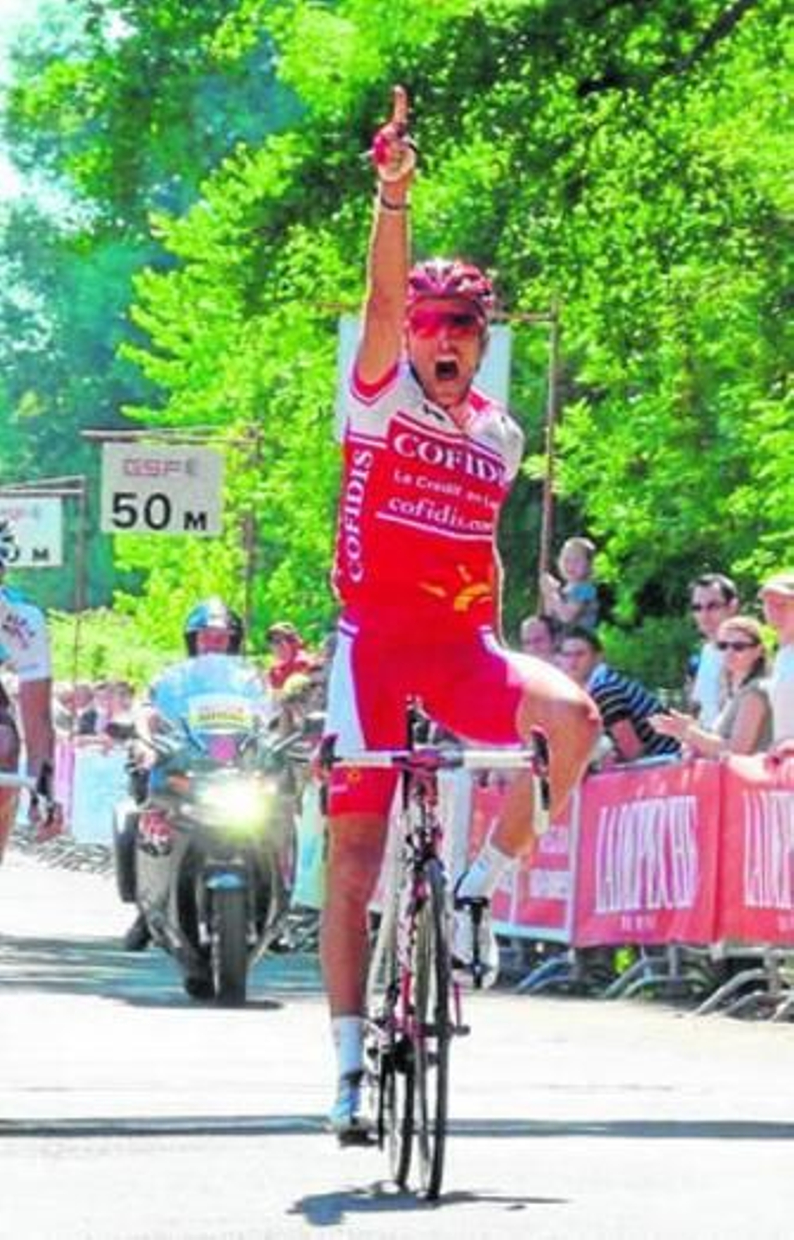 Luis Ángel Maté, en la victoria en la Ruta del Sur.