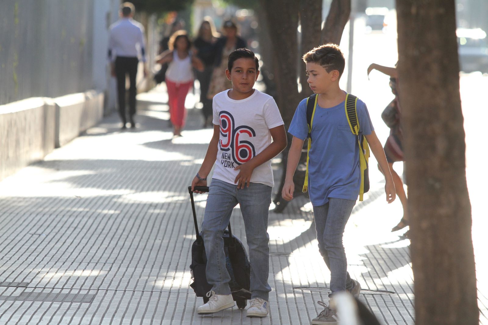 la vuelta al cole en los colegios de Huelva en Imágenes
