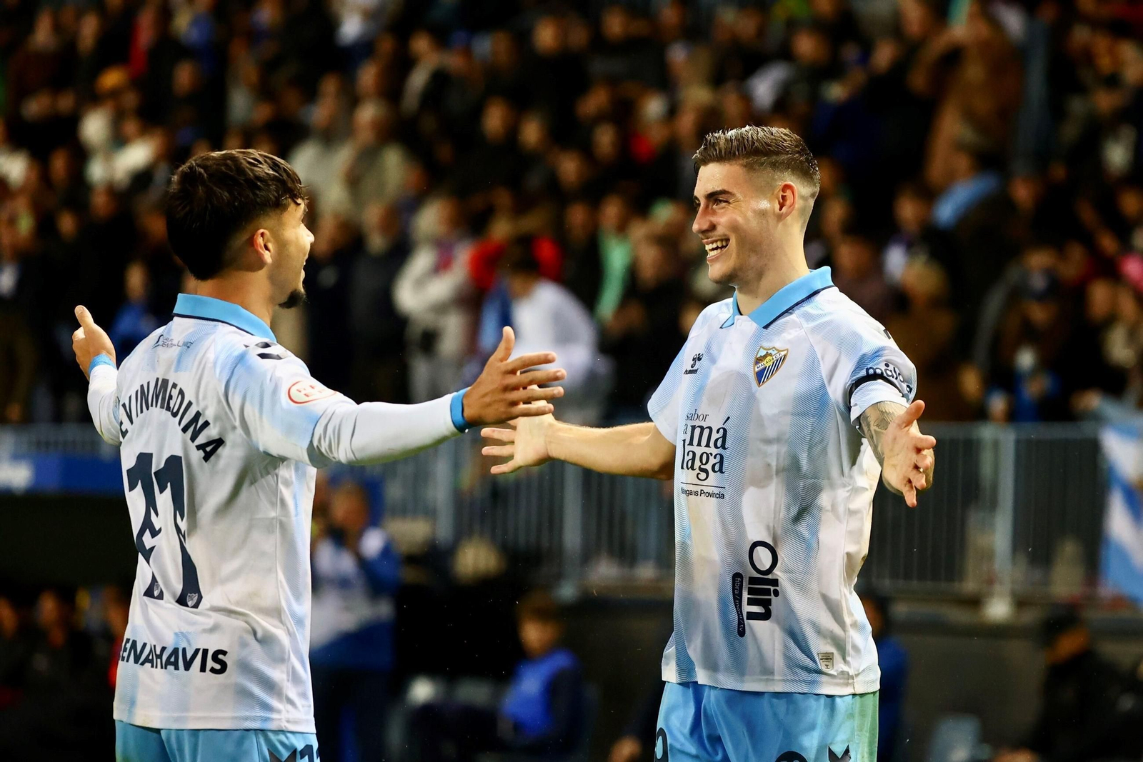 Roberto, su paso por el Málaga CF en fotos