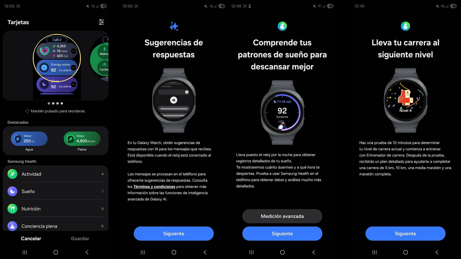 Samsung Galaxy Watch8 - Configuración con la app