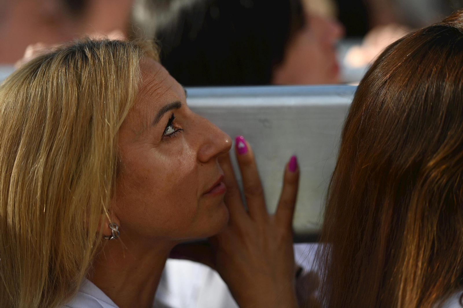 La misa del alba y el traslado del Cautivo, en fotos