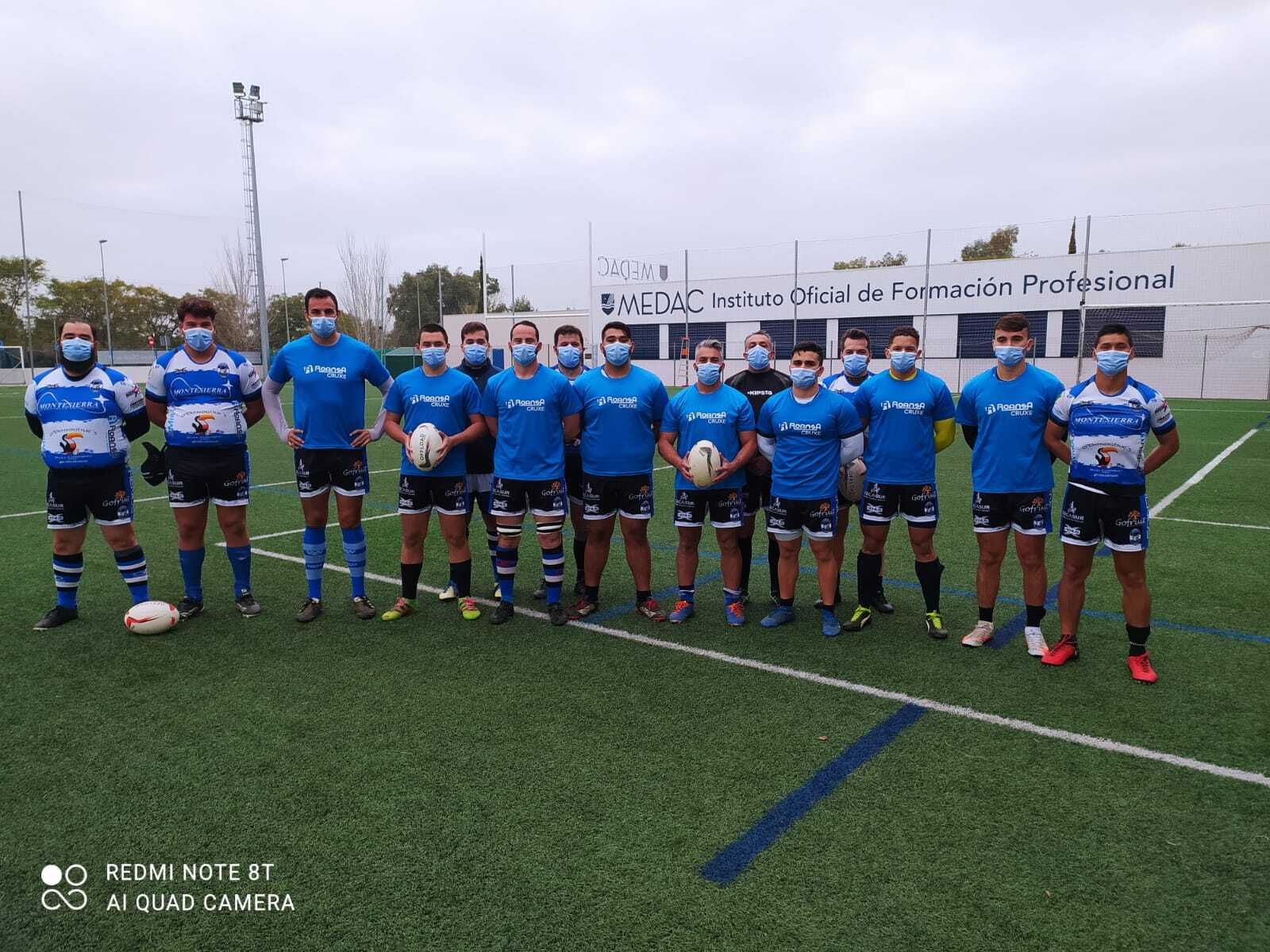 Formación del Cruxe en el Open Arena de Córdoba.
