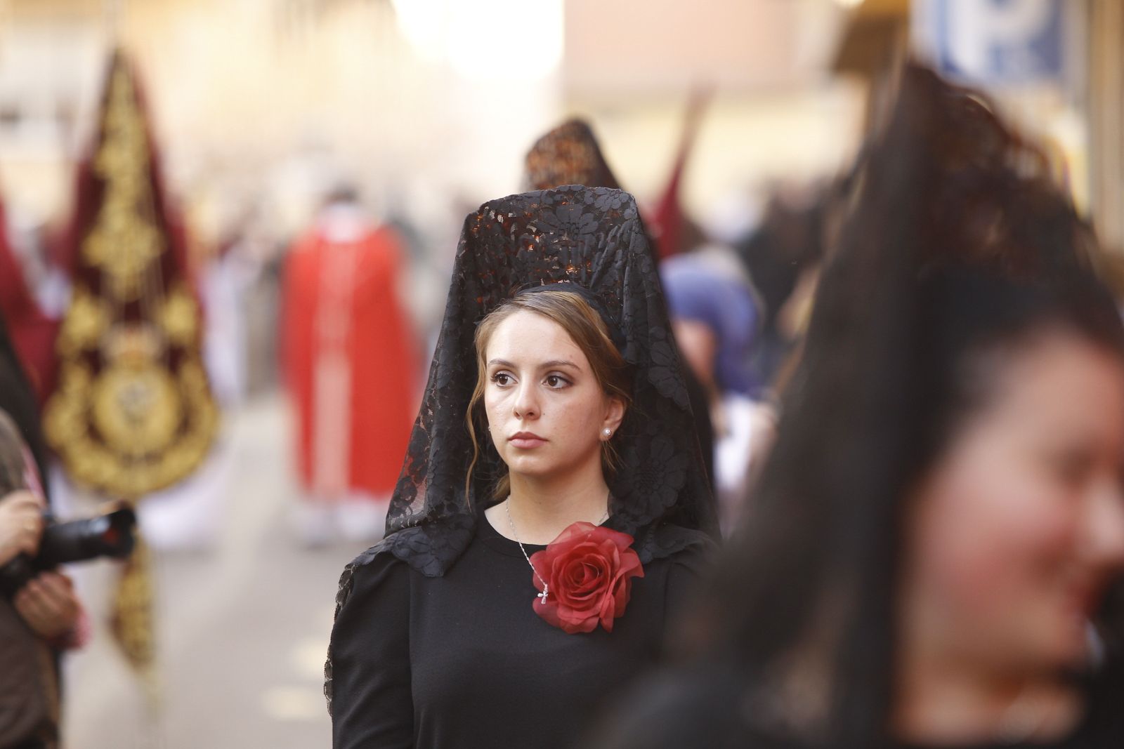 Imágenes de la Procesión de Coronación. Barrio de Los Molinos. Semana Santa Almería 2019