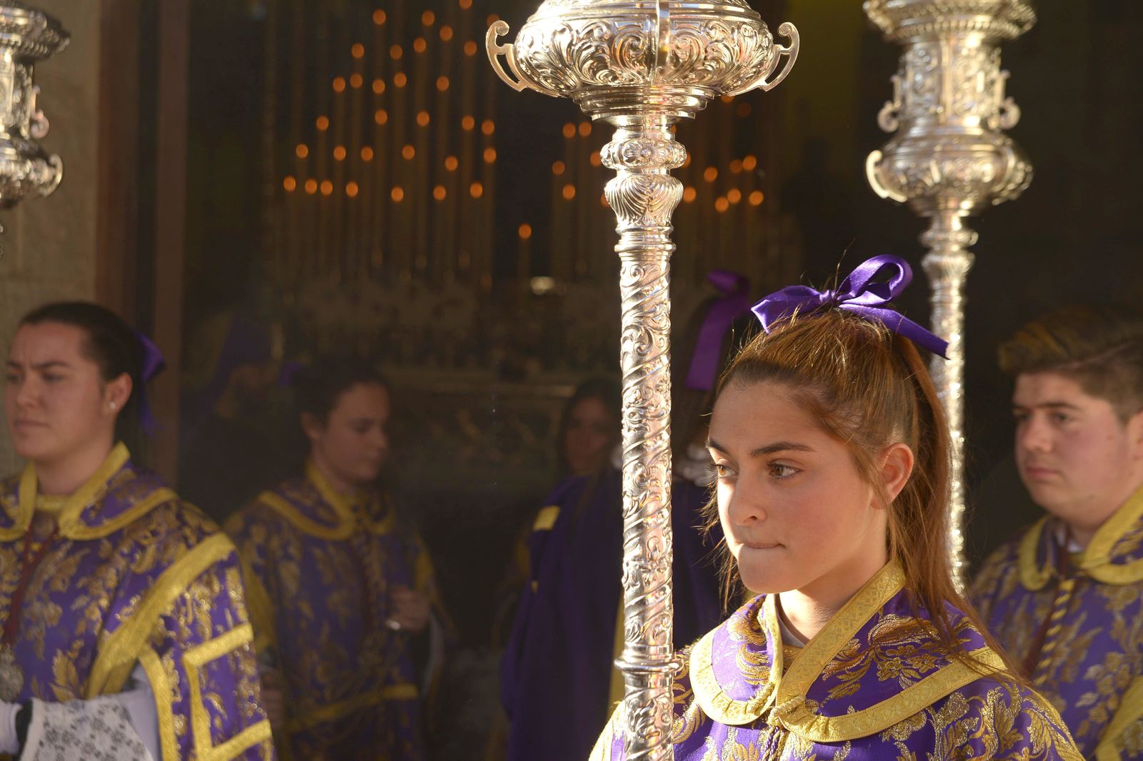 Imágenes de Pena y Dolores en La Línea