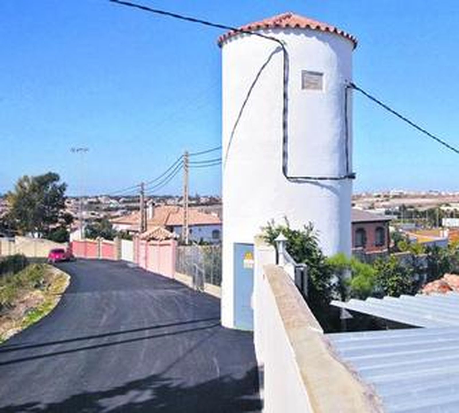 Centro de transformación eléctrica que se localiza en la zona de Chiclana Norte.