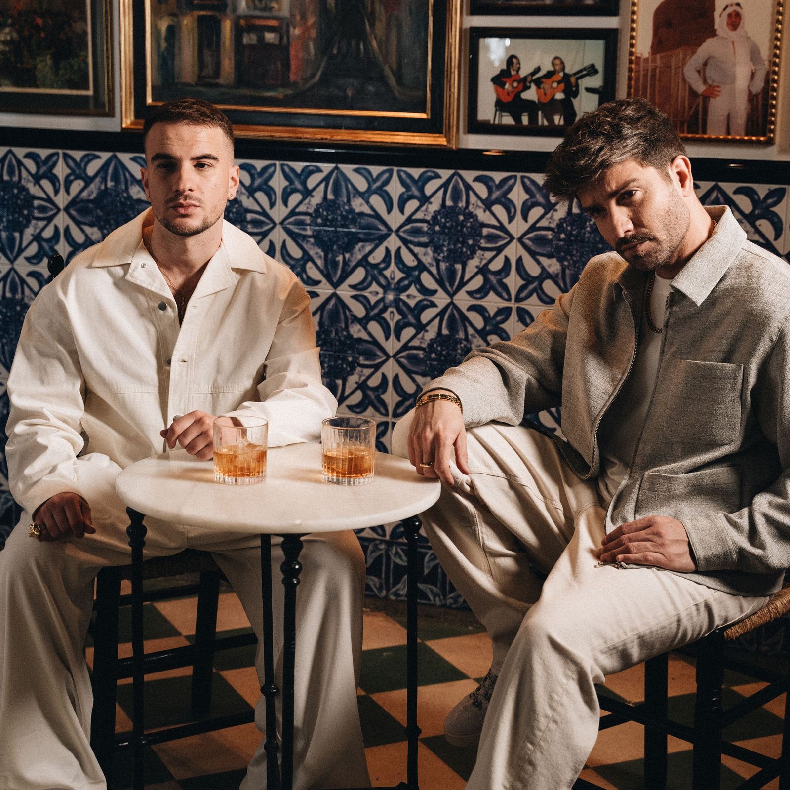 Antony Z y Pablo Alborán en 'Besos Dorados'