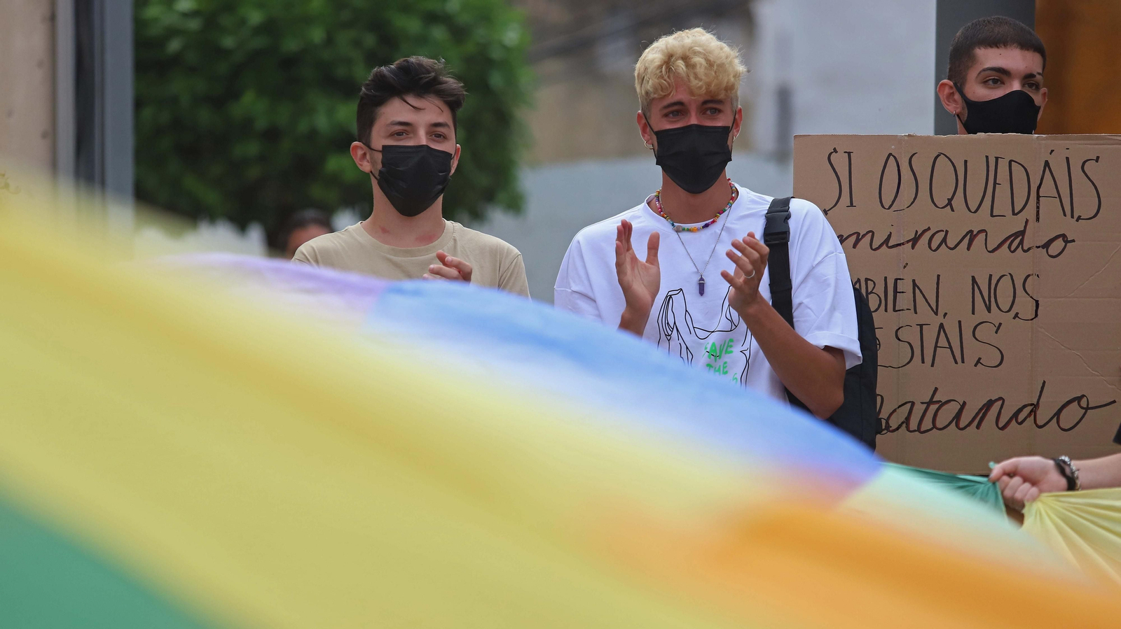 Fotos de la quinta manifestación del Orgullo LGTBI en Algeciras