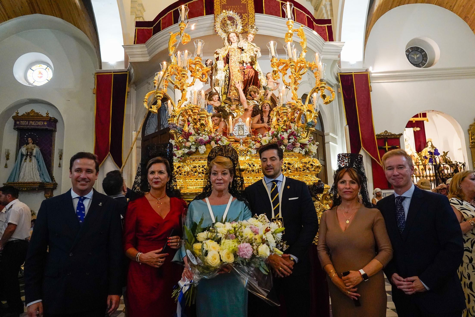 Imágenes de la procesión de La Virgen del Carmen el viernes 19 de julio en Huelva