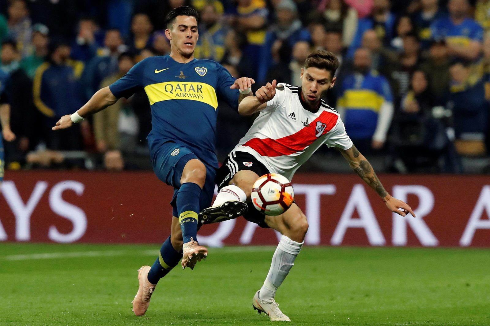 Las imágenes de la final de la Copa Libertadores entre el River Plate y el Boca Juniors