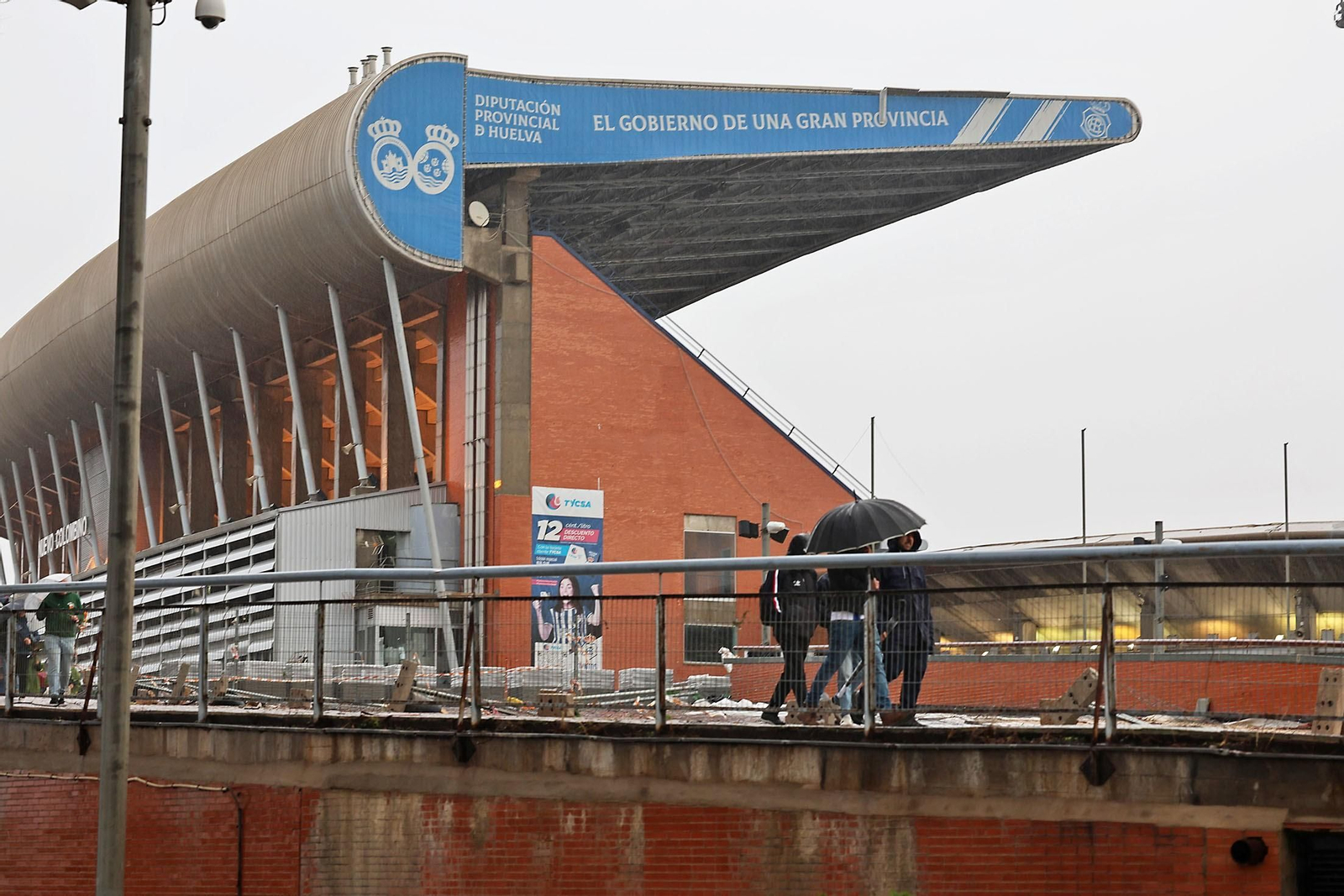 Parte de la estructura afectada.