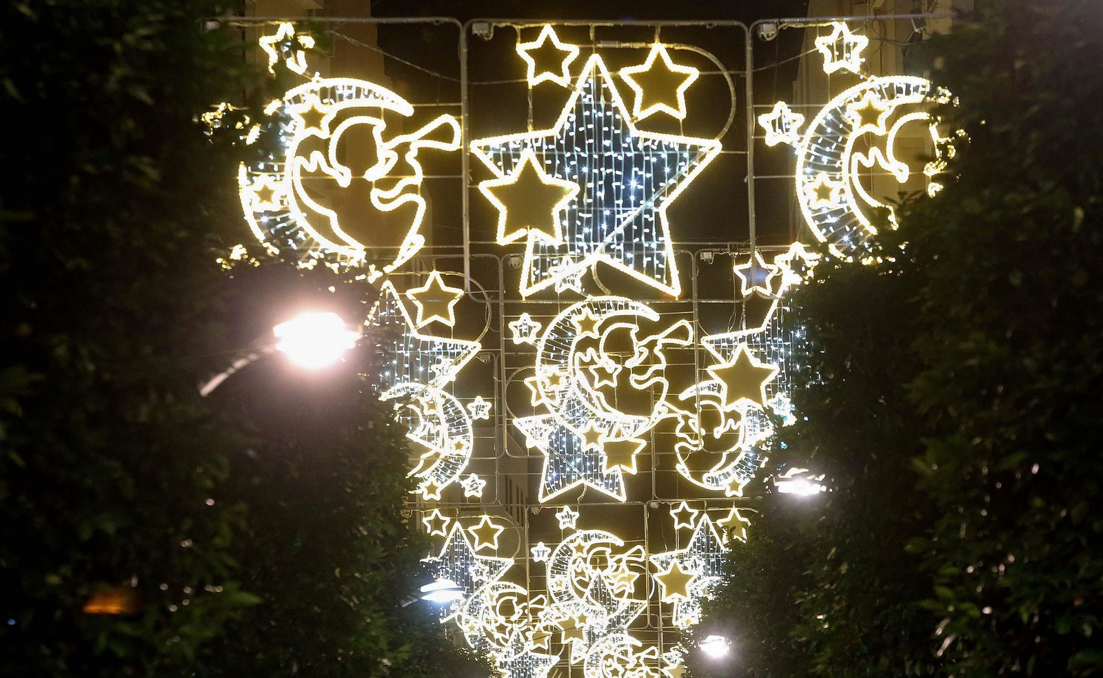 Alumbrado navideño de Algeciras. Alumbrado navideño de Algeciras.