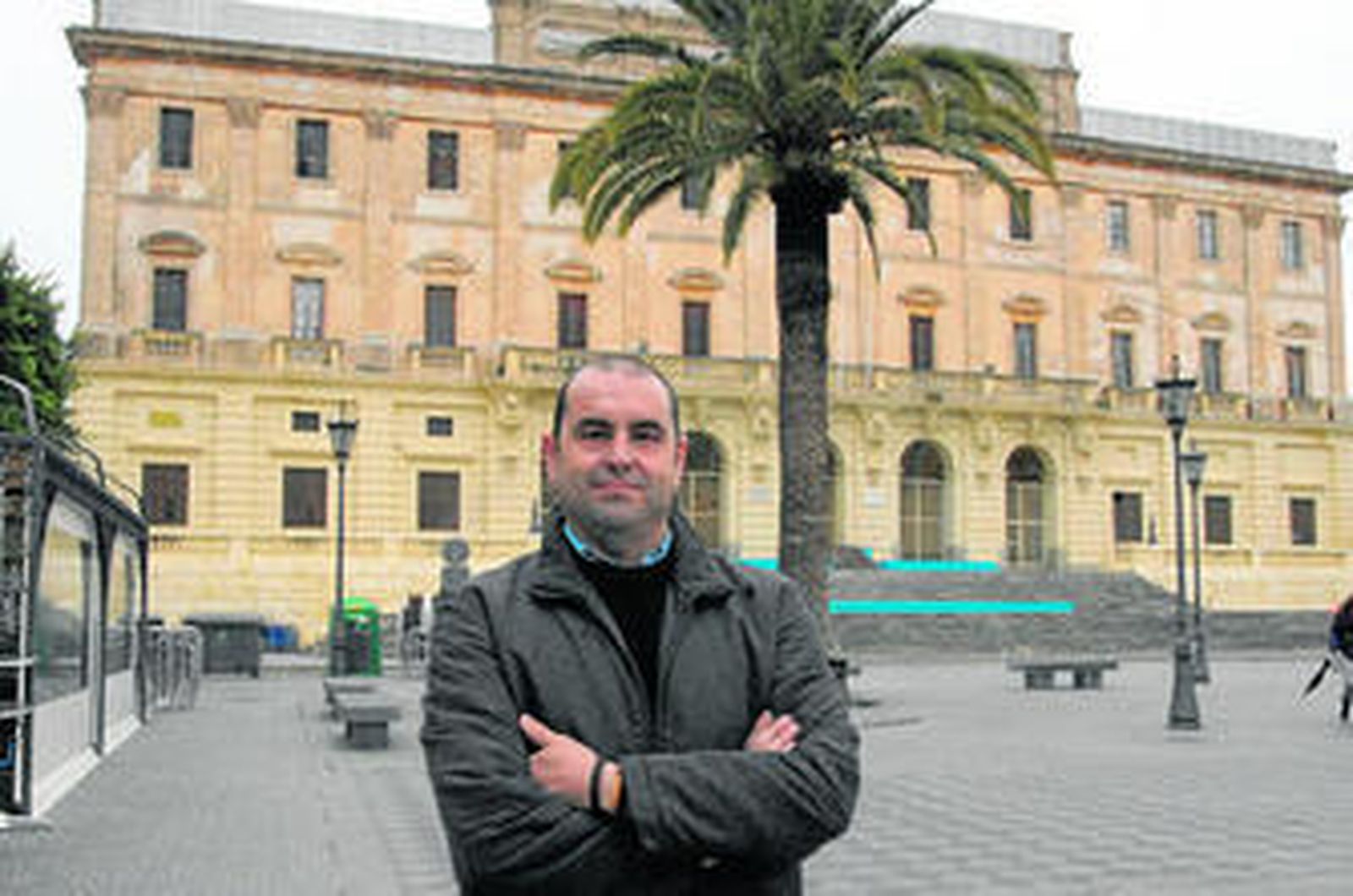 Juan Pedro García López, presidente de la asociación Jóvenes Cargadores Cofrades (JCC).